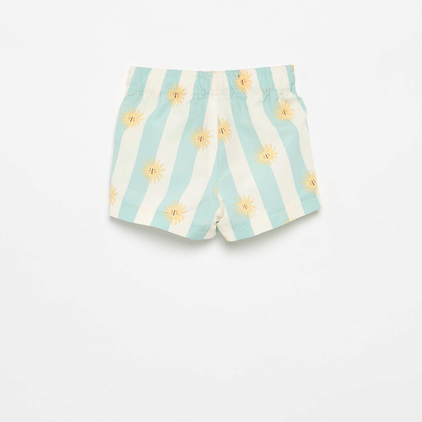 Patterned Swim Shorts BLUE
