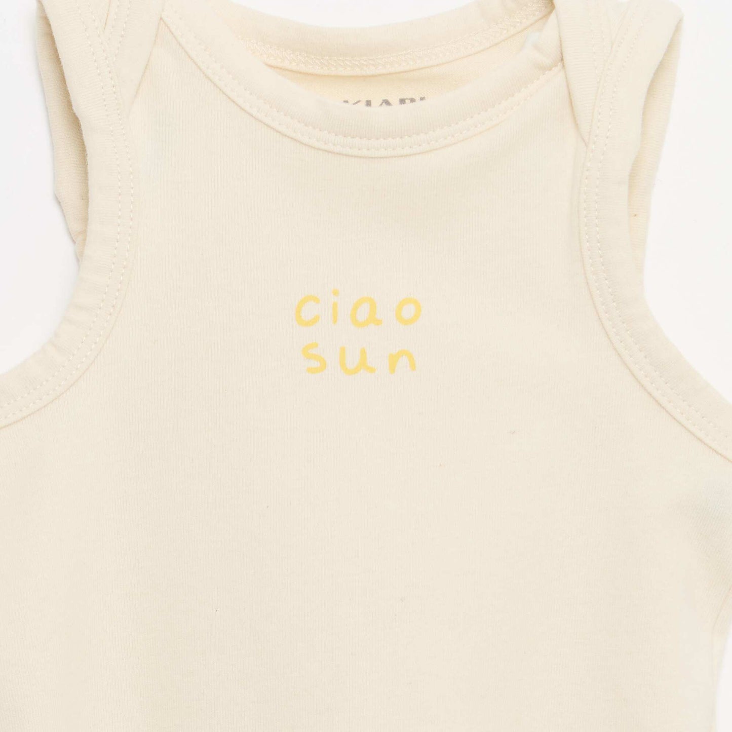 2 ნაწილიანი კომპლექტი - ბოდე + შორტი ლურჯი