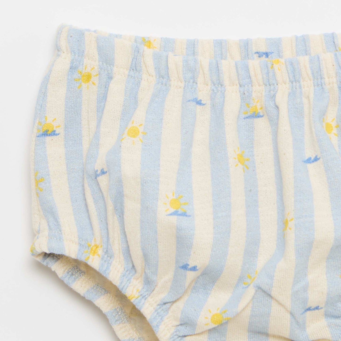 2 ნაწილიანი კომპლექტი - ბოდე + შორტი ლურჯი