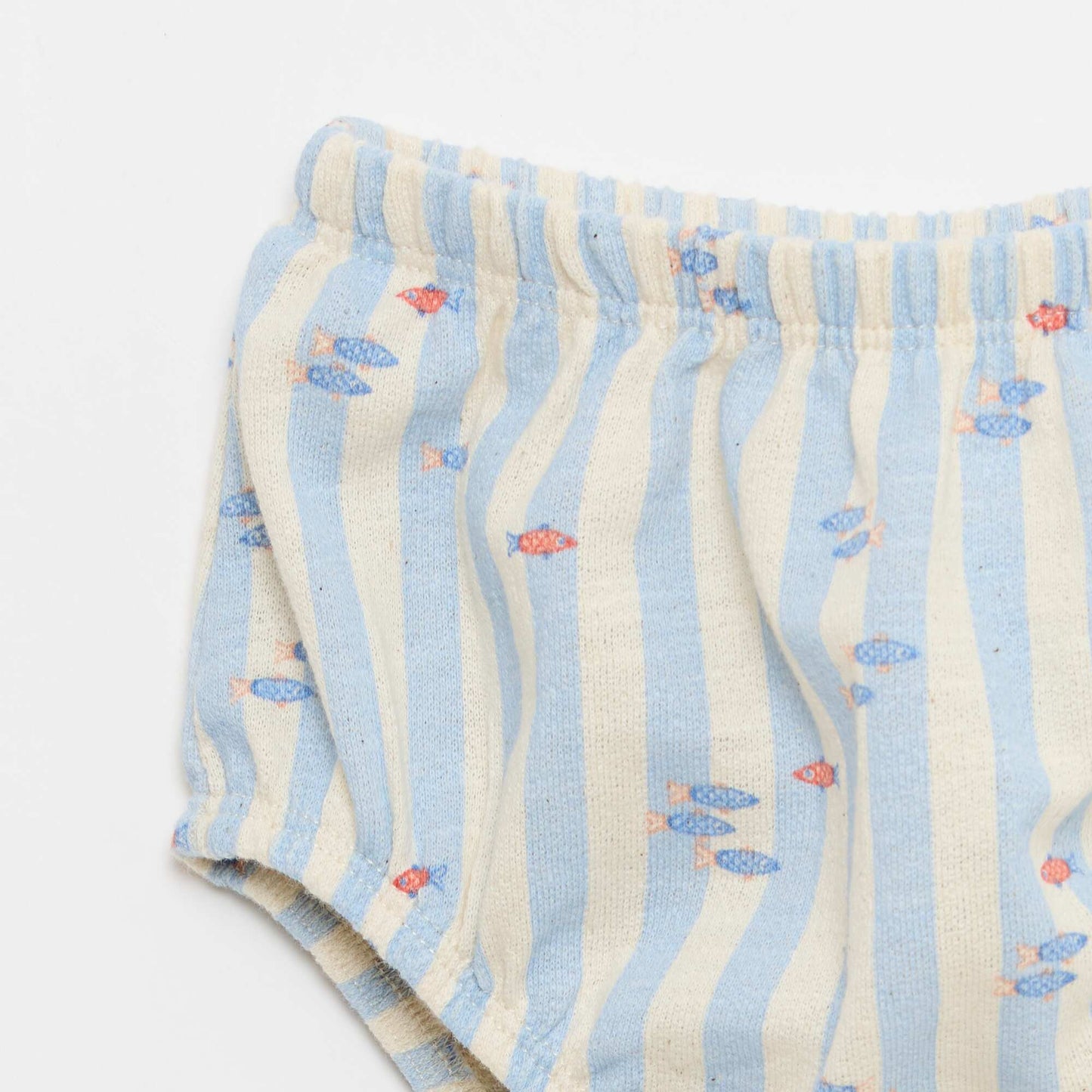 2 ნაწილიანი კომპლექტი - ბოდე + შორტი ლურჯი