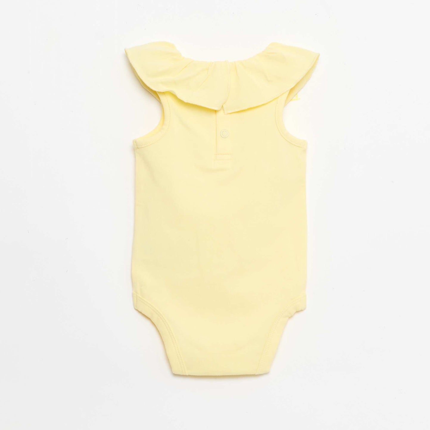 2-ნაწილიანი ბოდე + შორტების კომპლექტი ყვითელი