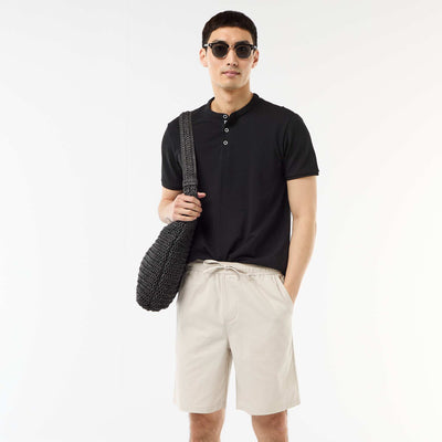 Solid Chino Shorts GREY