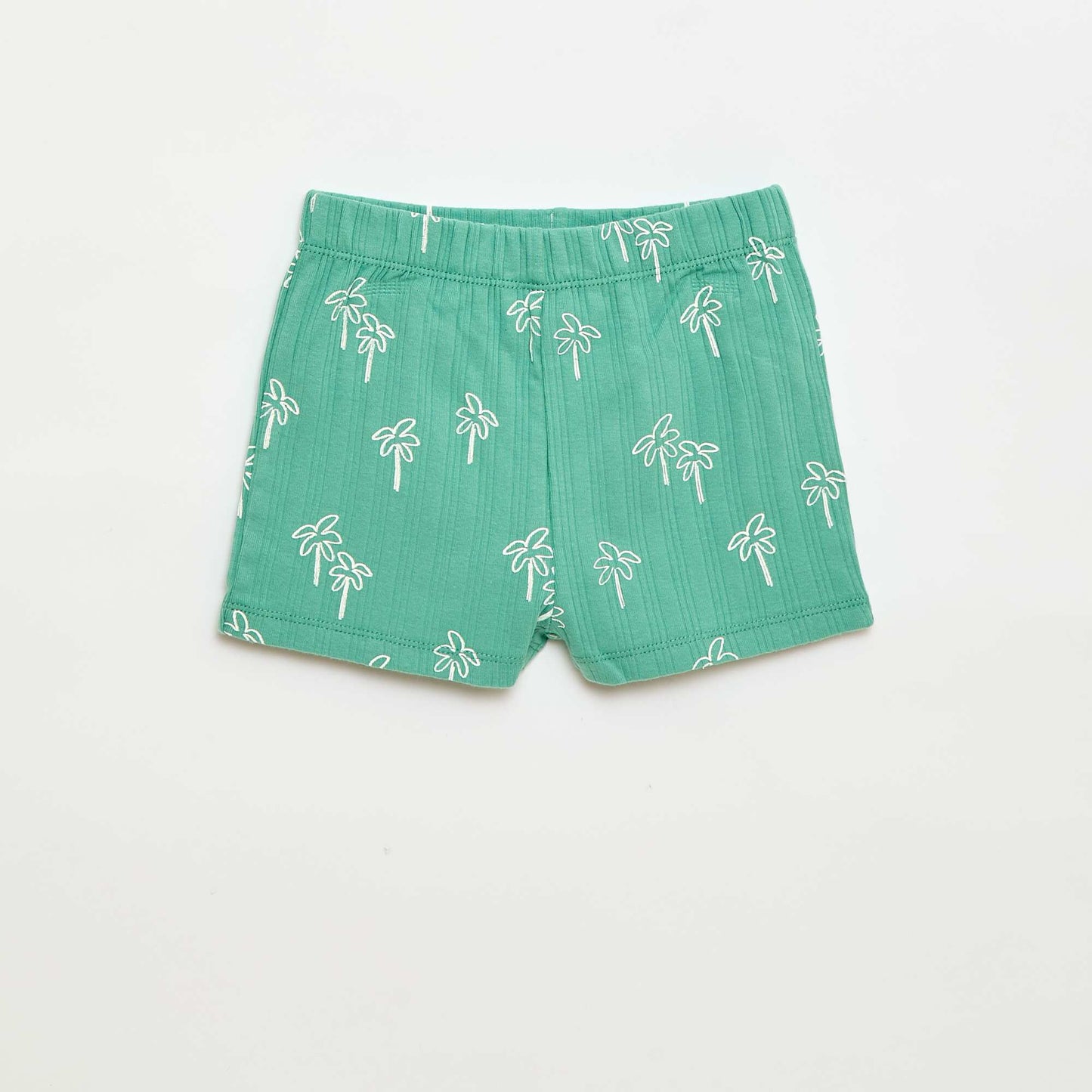 Sleeveless Top & Shorts Pyjama Set - 2 Piece GREEN
