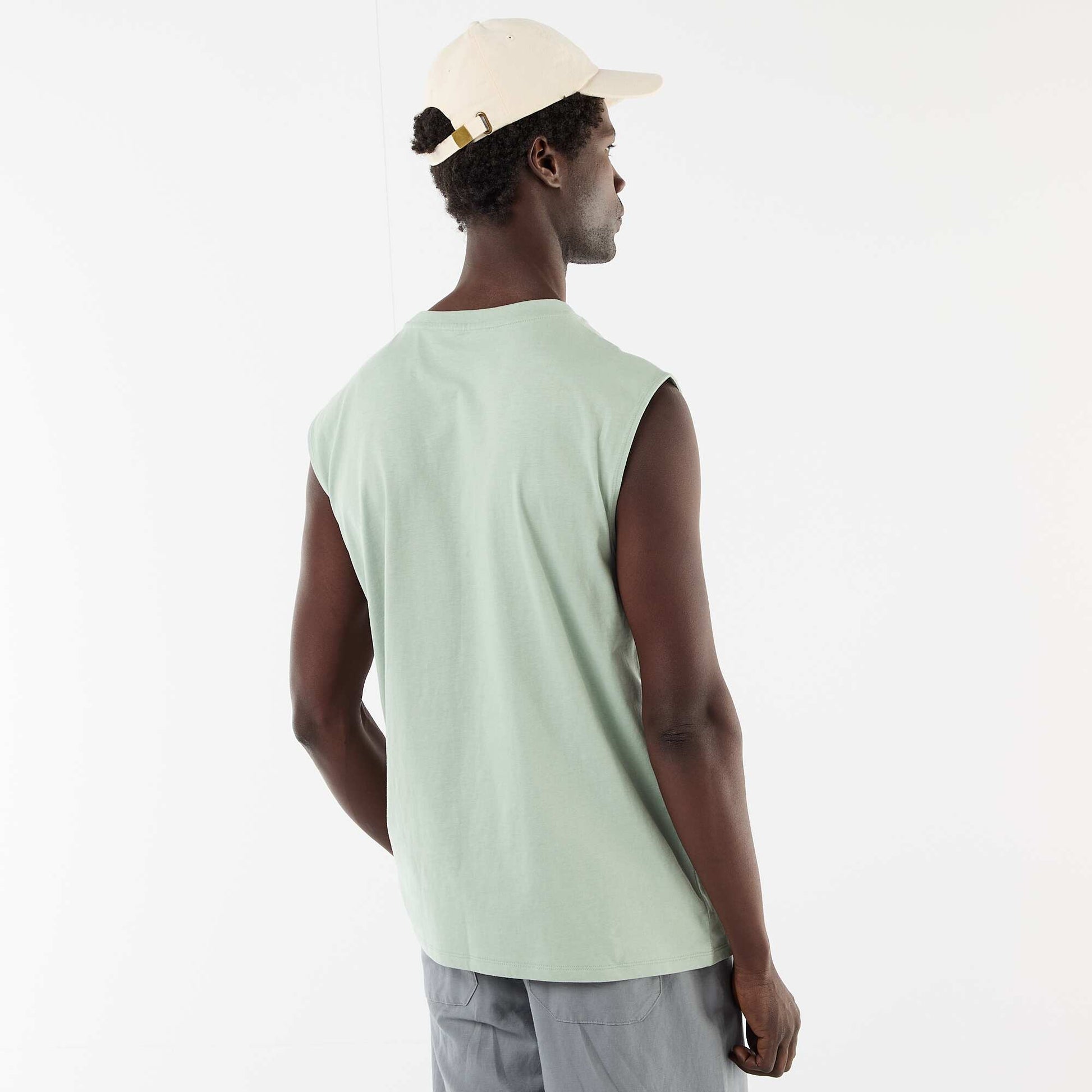 Reversible Print Tank Top GREEN