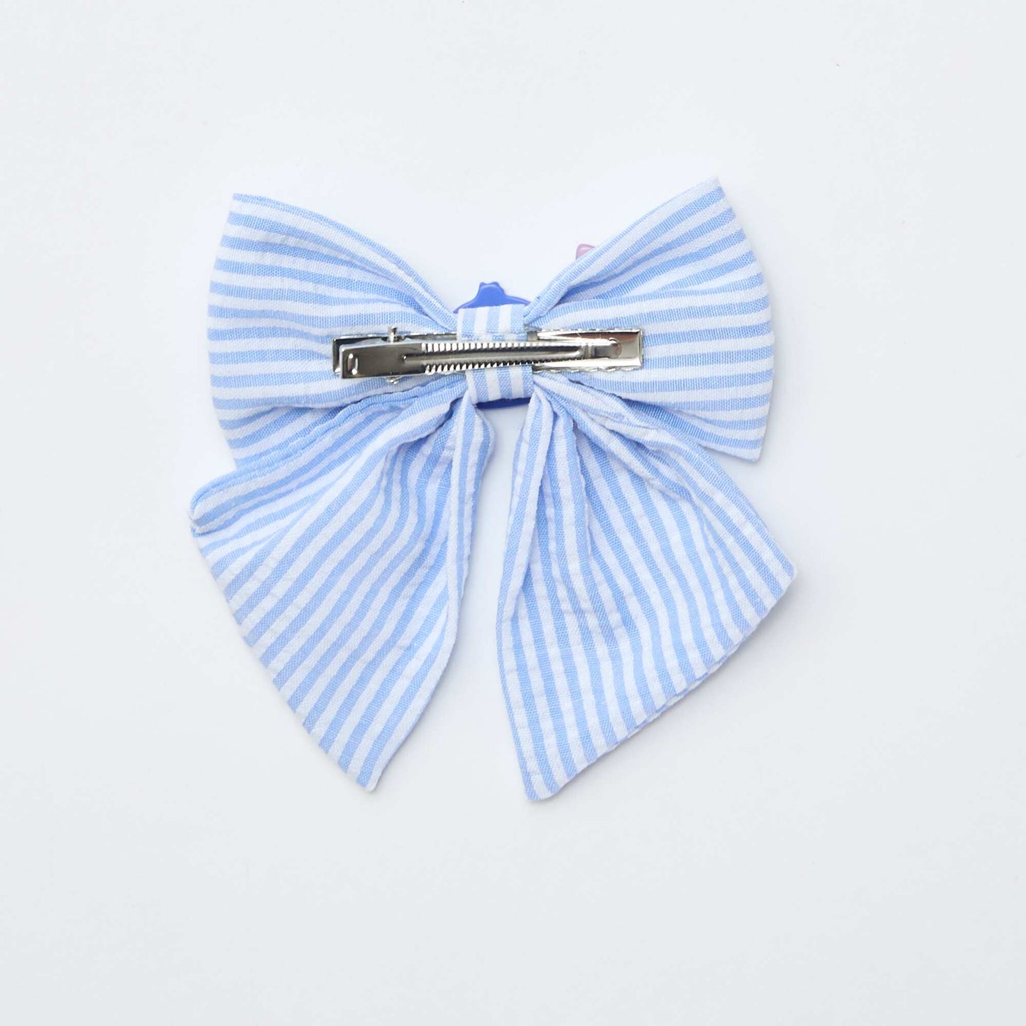 Disney Stitch Scarf-Style Bow Hair Clip BLUE