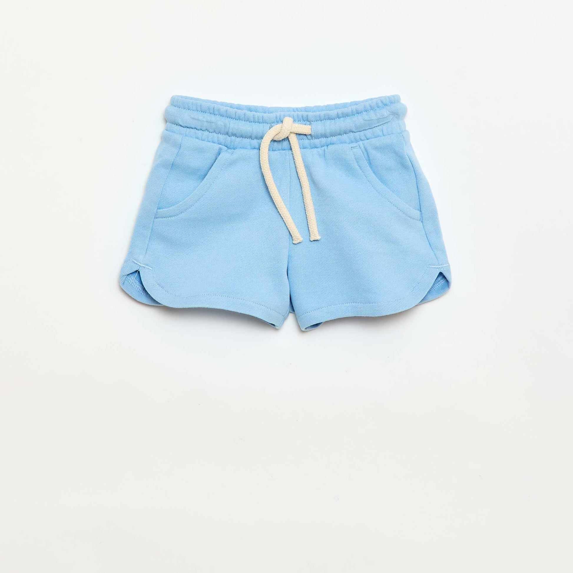 სადა მსუბუქი საწმისი შორტი ლურჯი