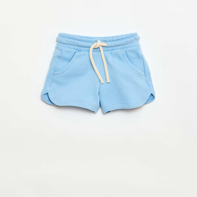 სადა მსუბუქი საწმისი შორტი ლურჯი