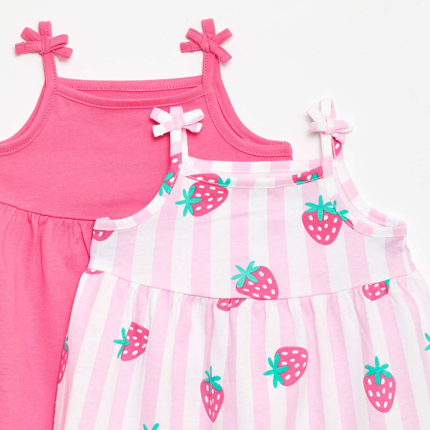 Set of 2 strap dresses YELLOW