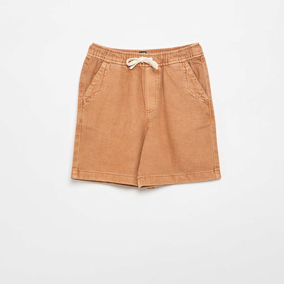 Twill Bermuda Shorts BROWN