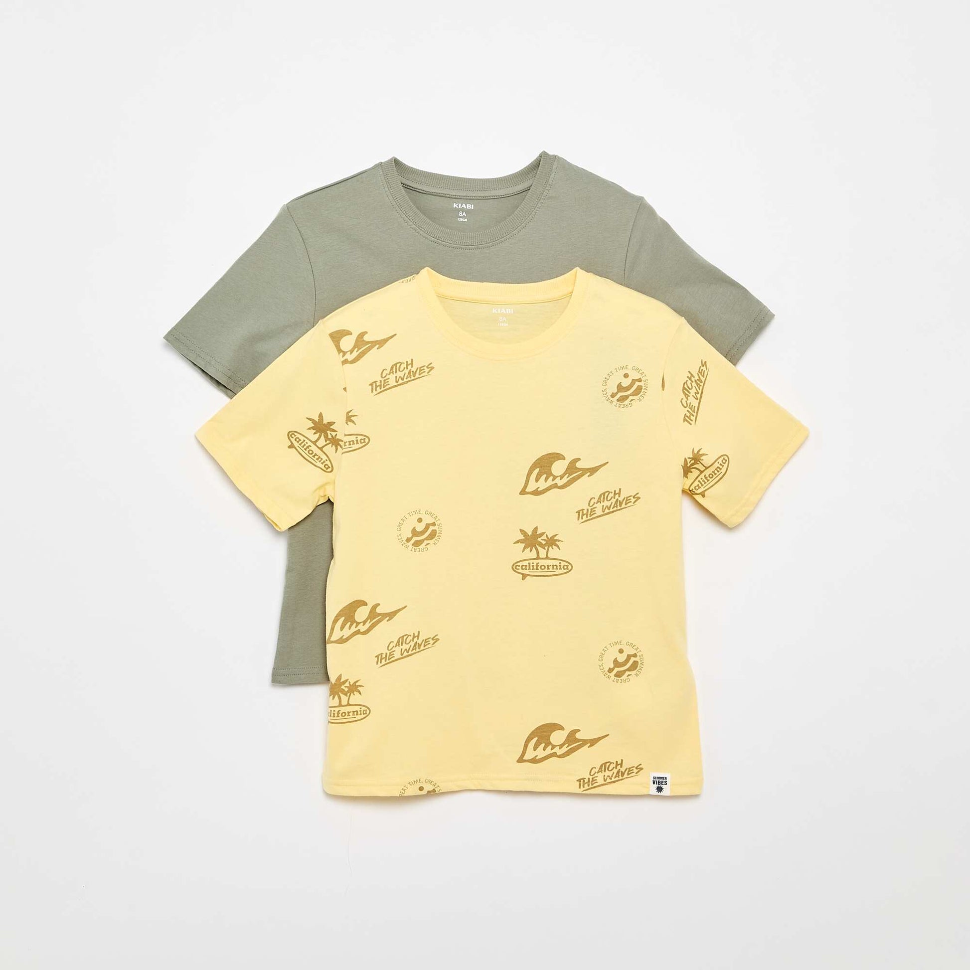 2-Pack T-shirts YELLOW
