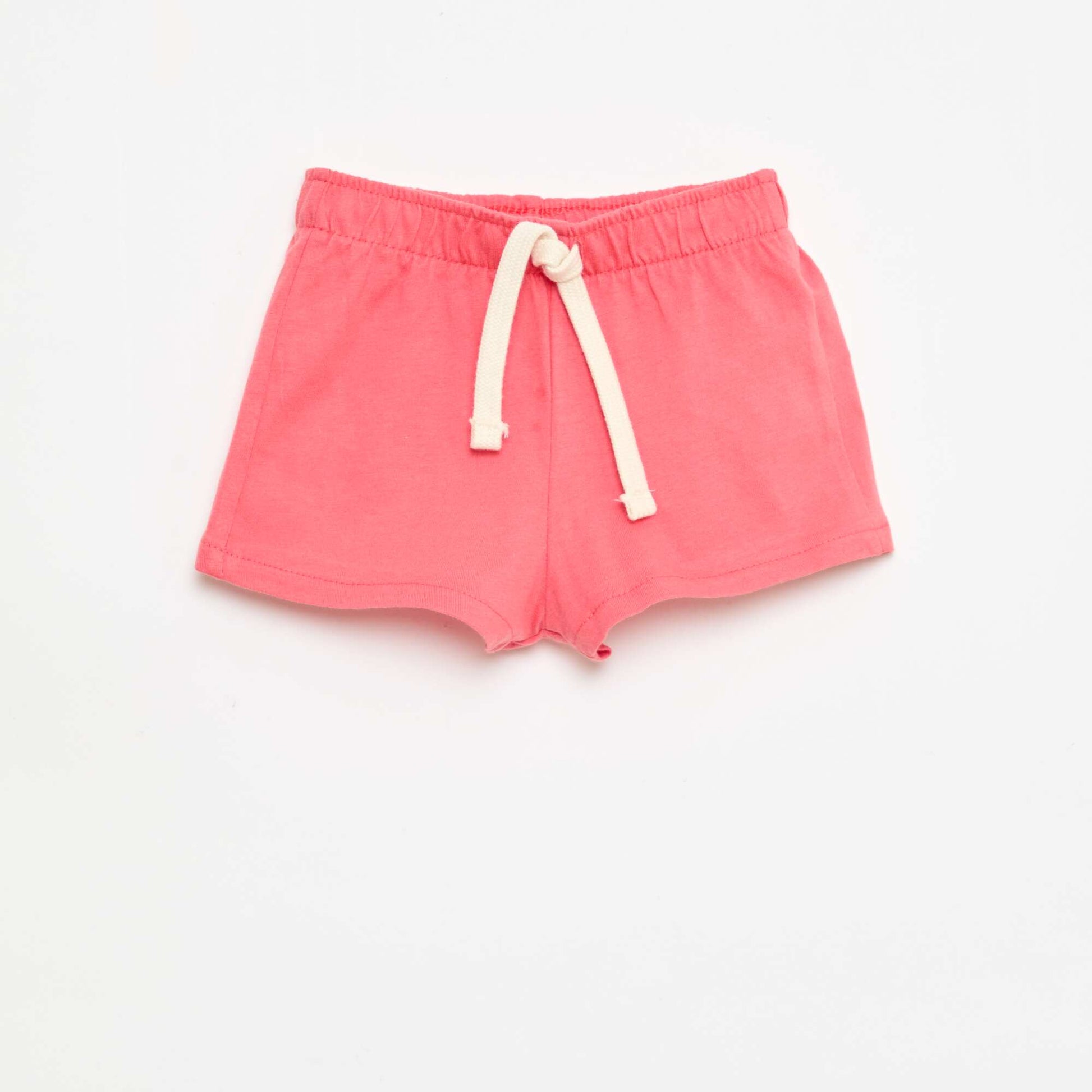 2-შეკვრიანი ჯერსი შორტი თეთრი