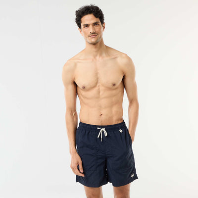 Swim shorts with large pockets BLUE