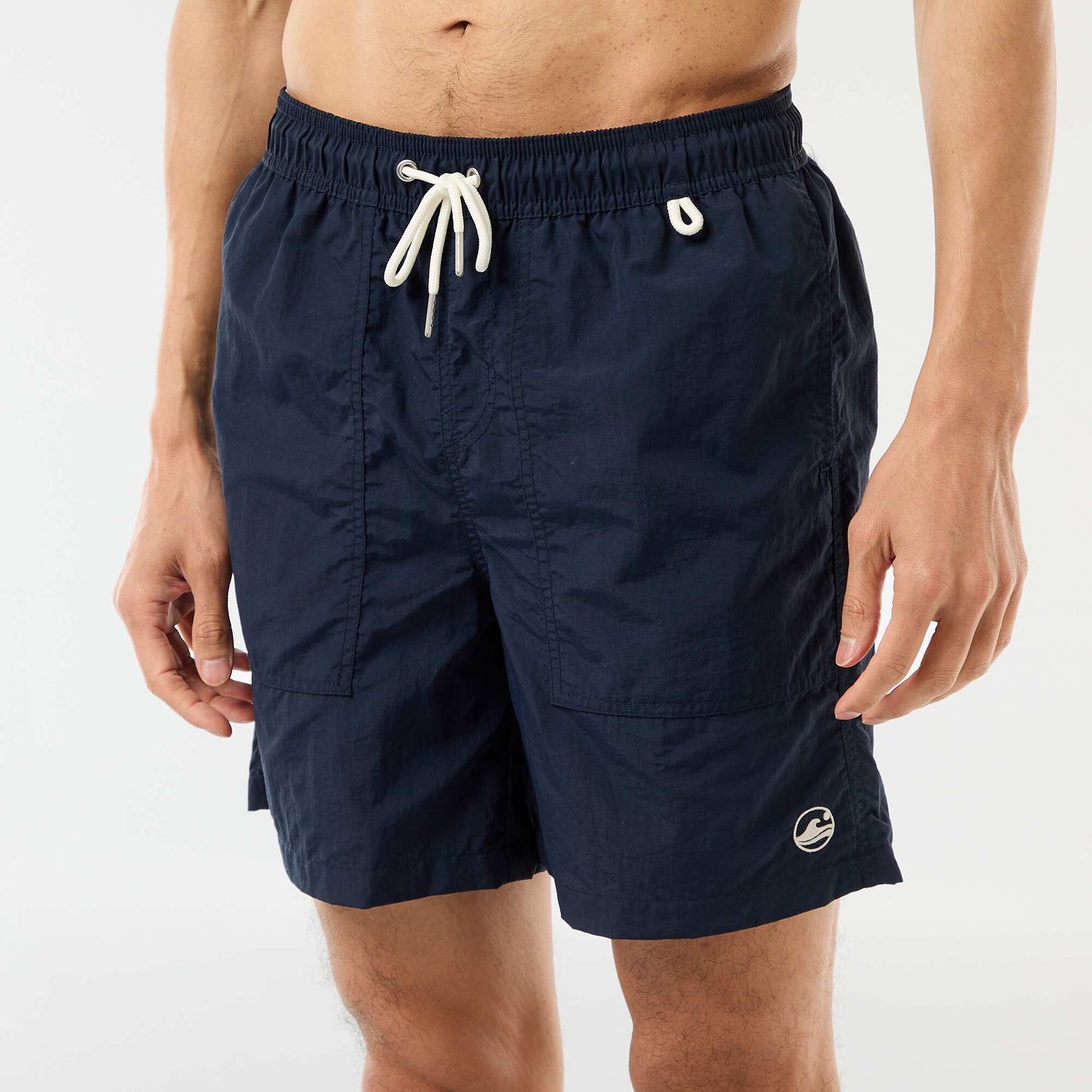Swim shorts with large pockets BLUE