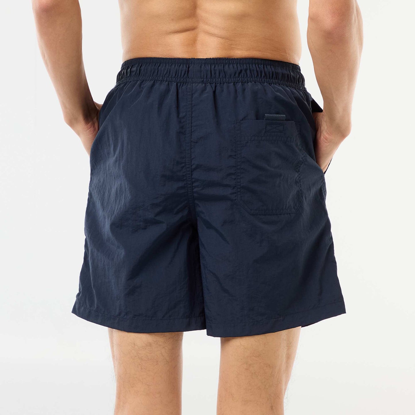 Swim shorts with large pockets BLUE