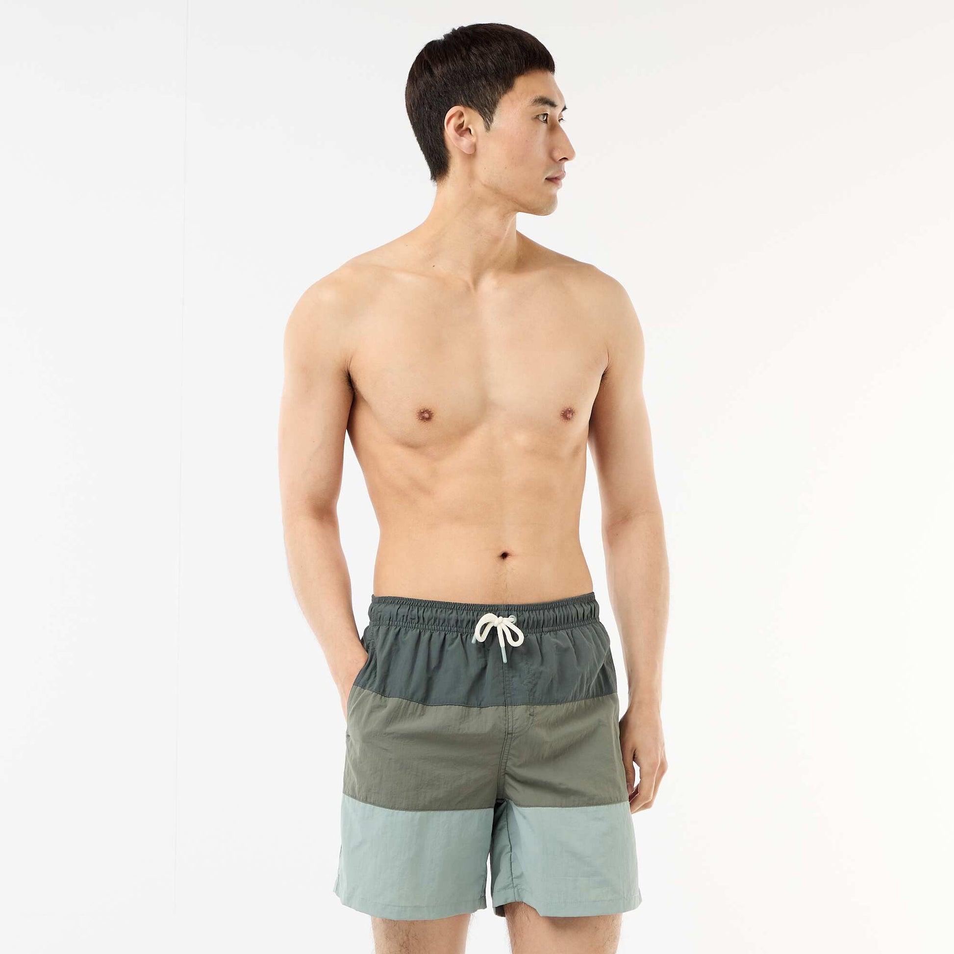 Swim Shorts with Pockets KHAKI