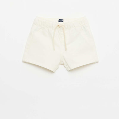 სადა ჯინსის შორტი თეთრი