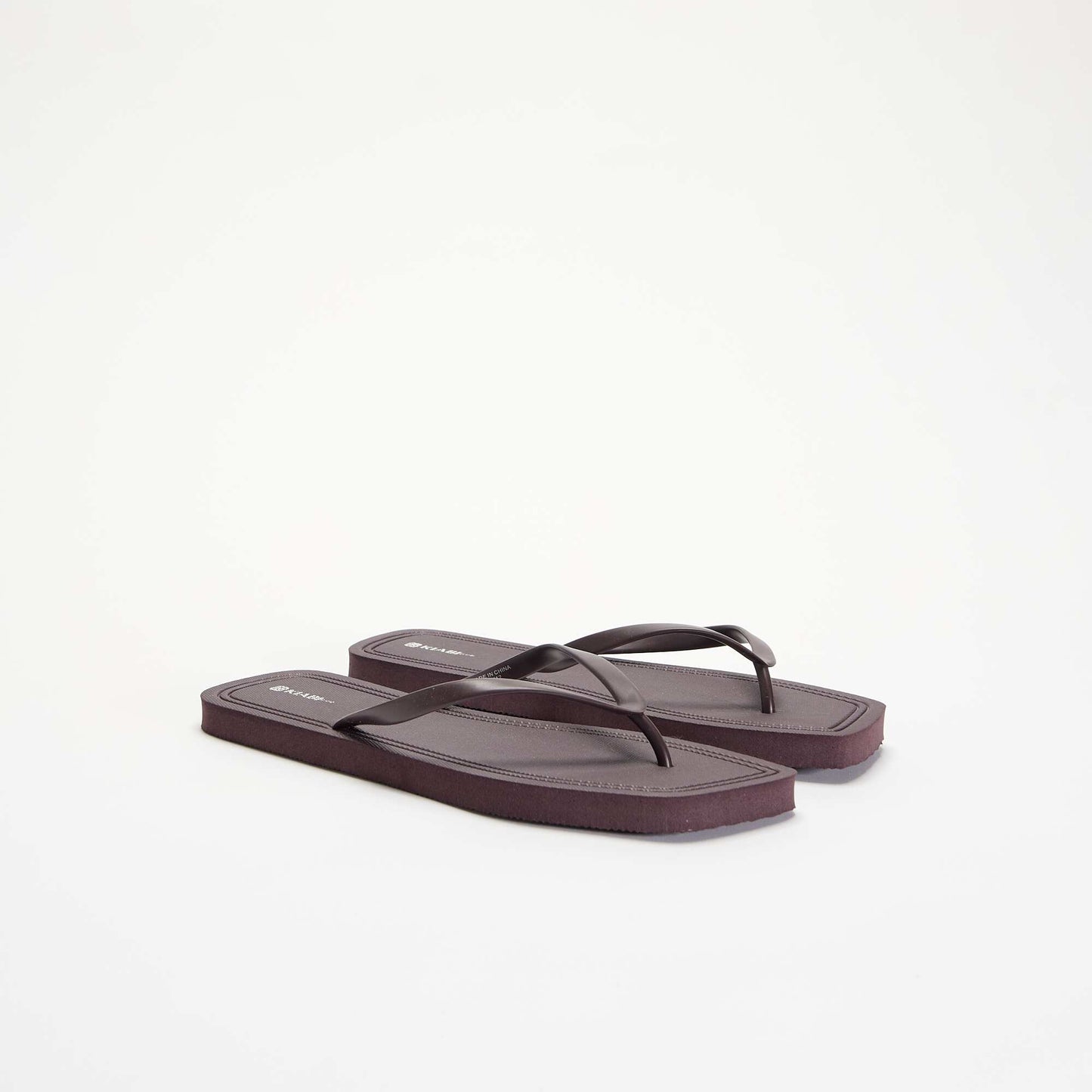 Plain flip-flops PURPLE