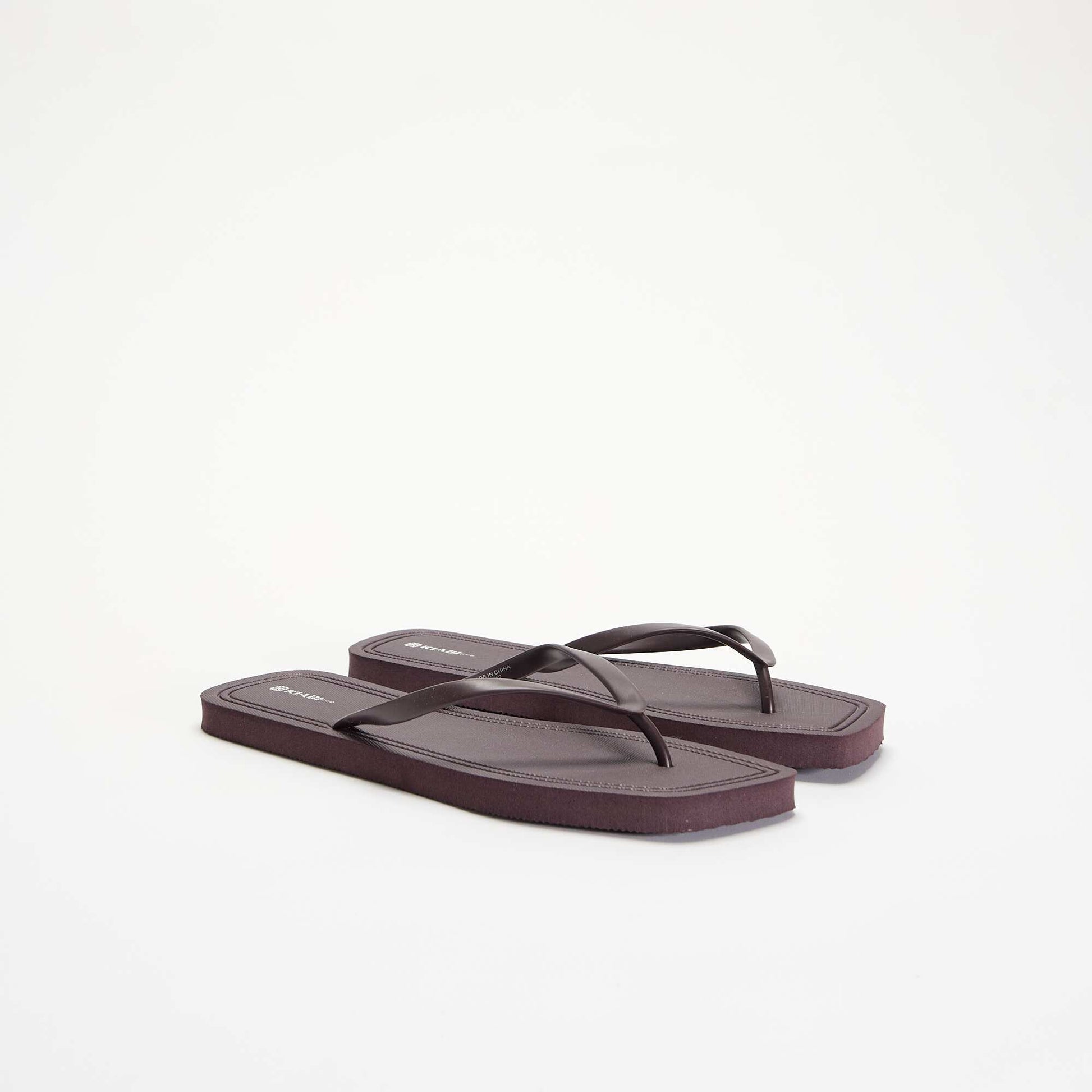 Plain flip-flops PURPLE