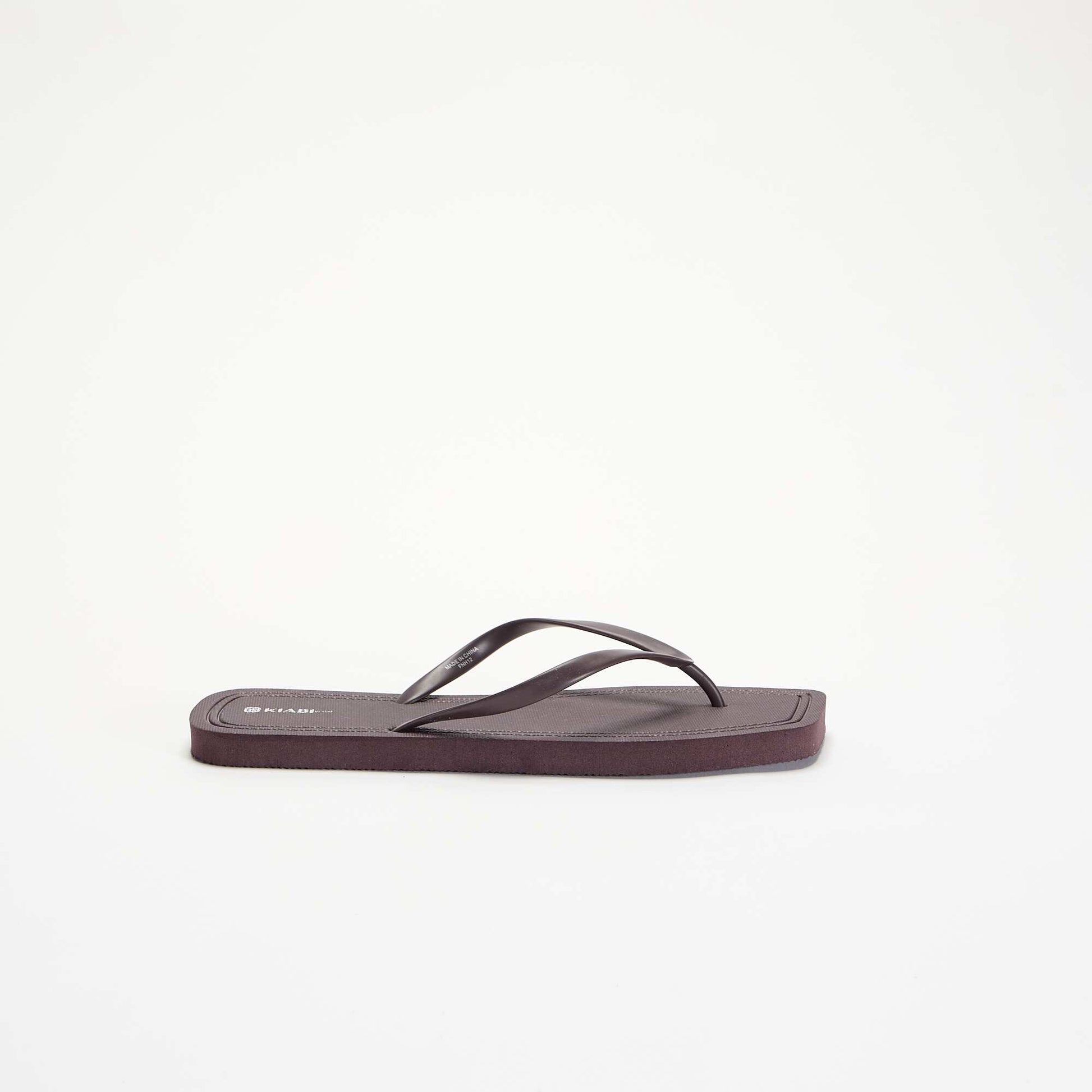 Plain flip-flops PURPLE