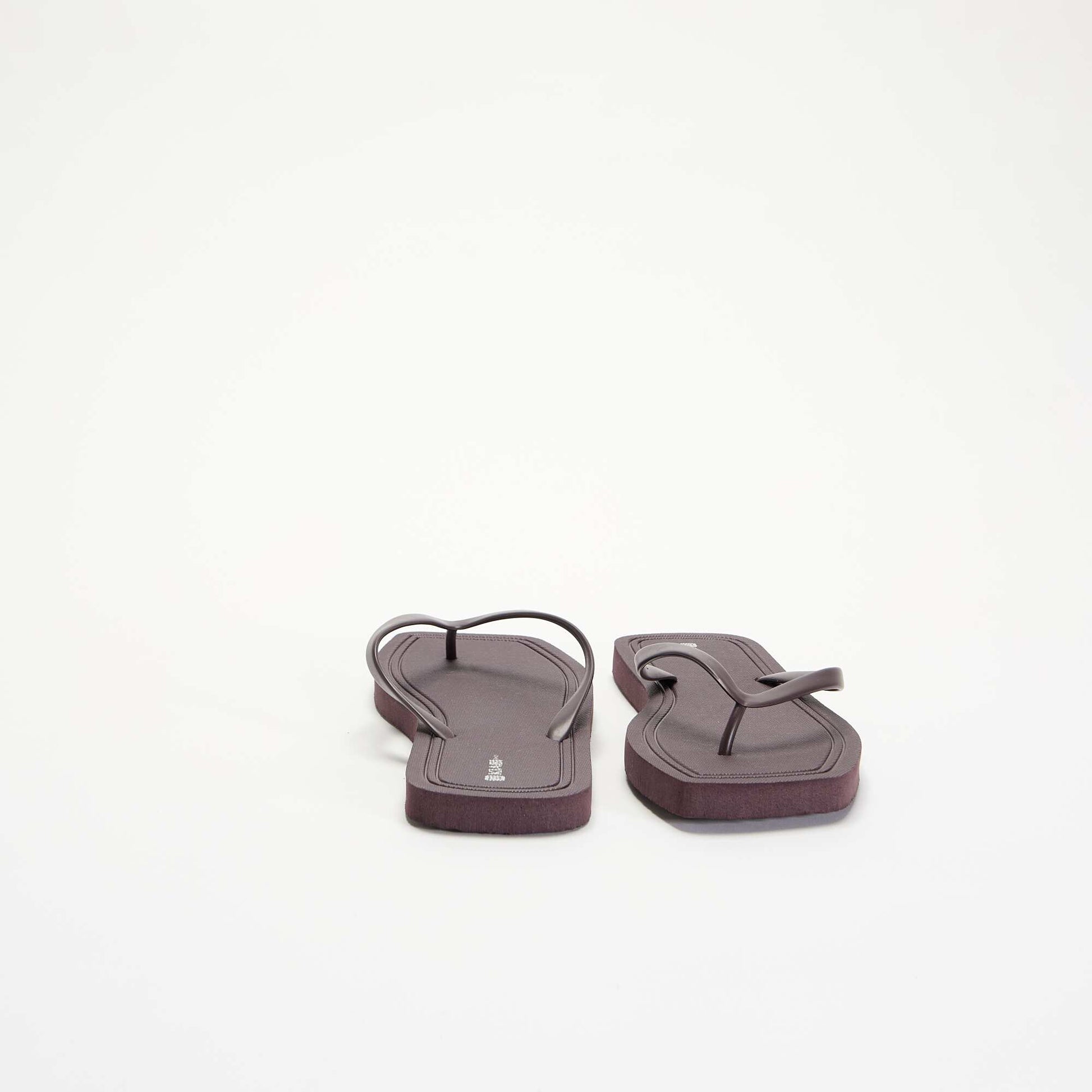 Plain flip-flops PURPLE