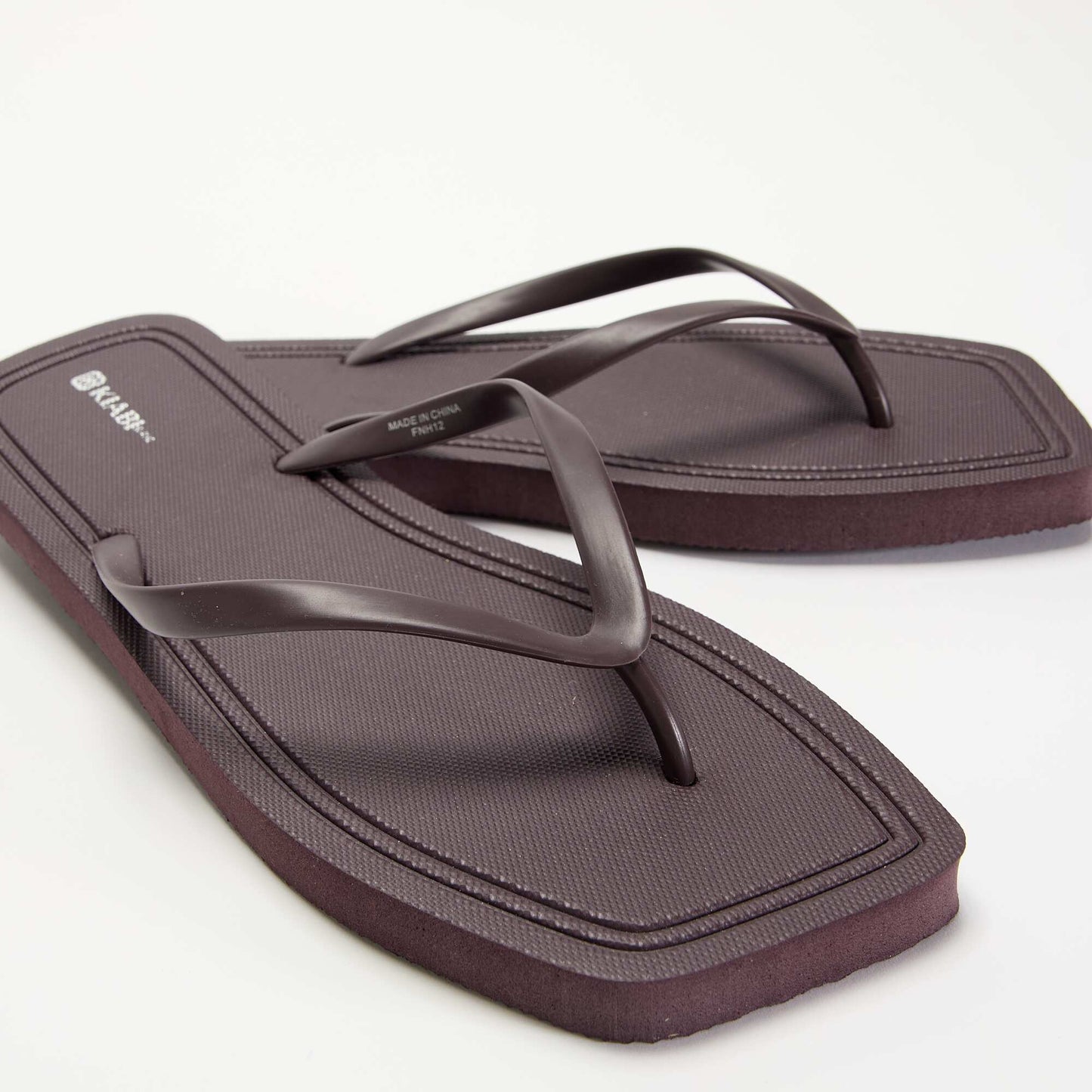 Plain flip-flops PURPLE