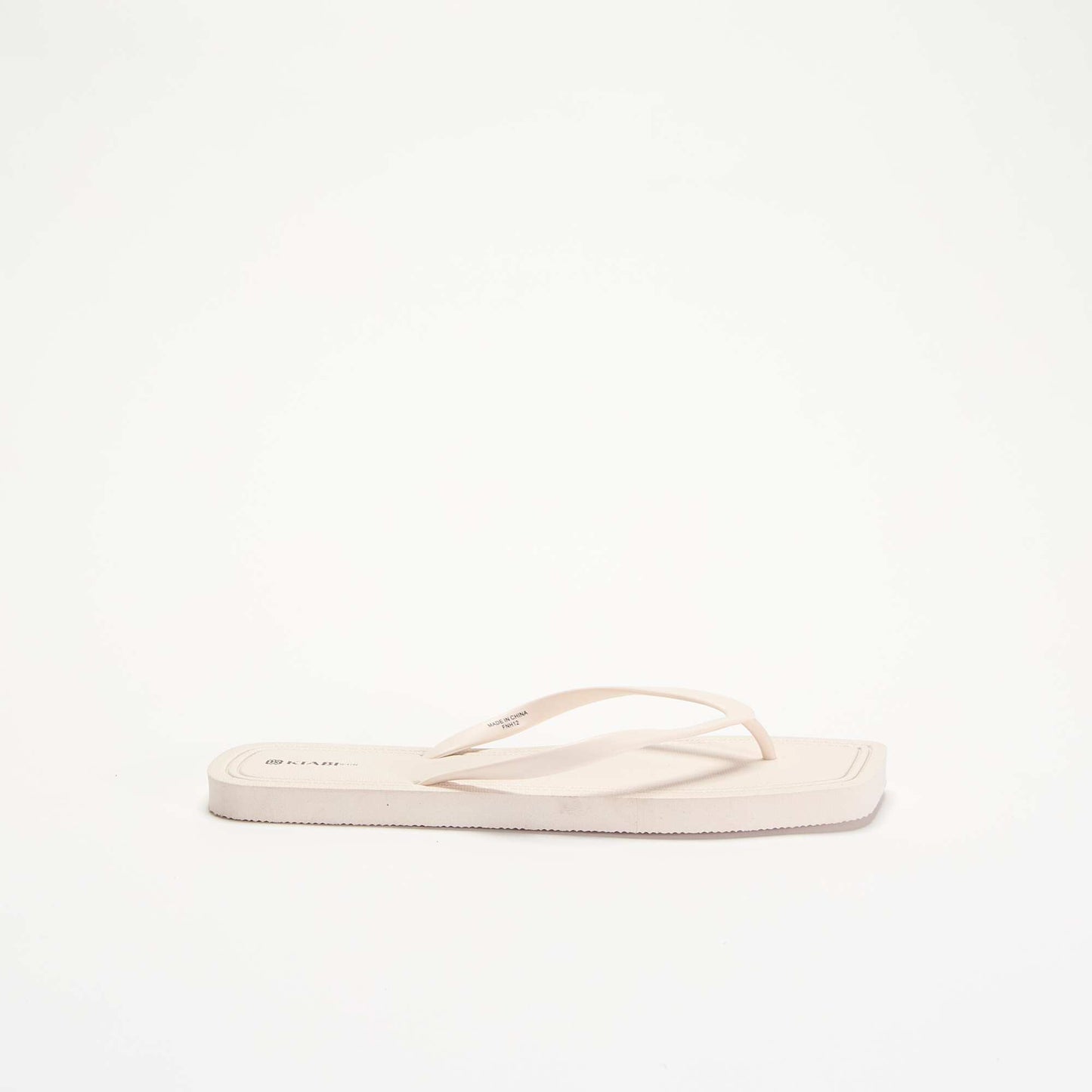 Plain flip-flops BEIGE