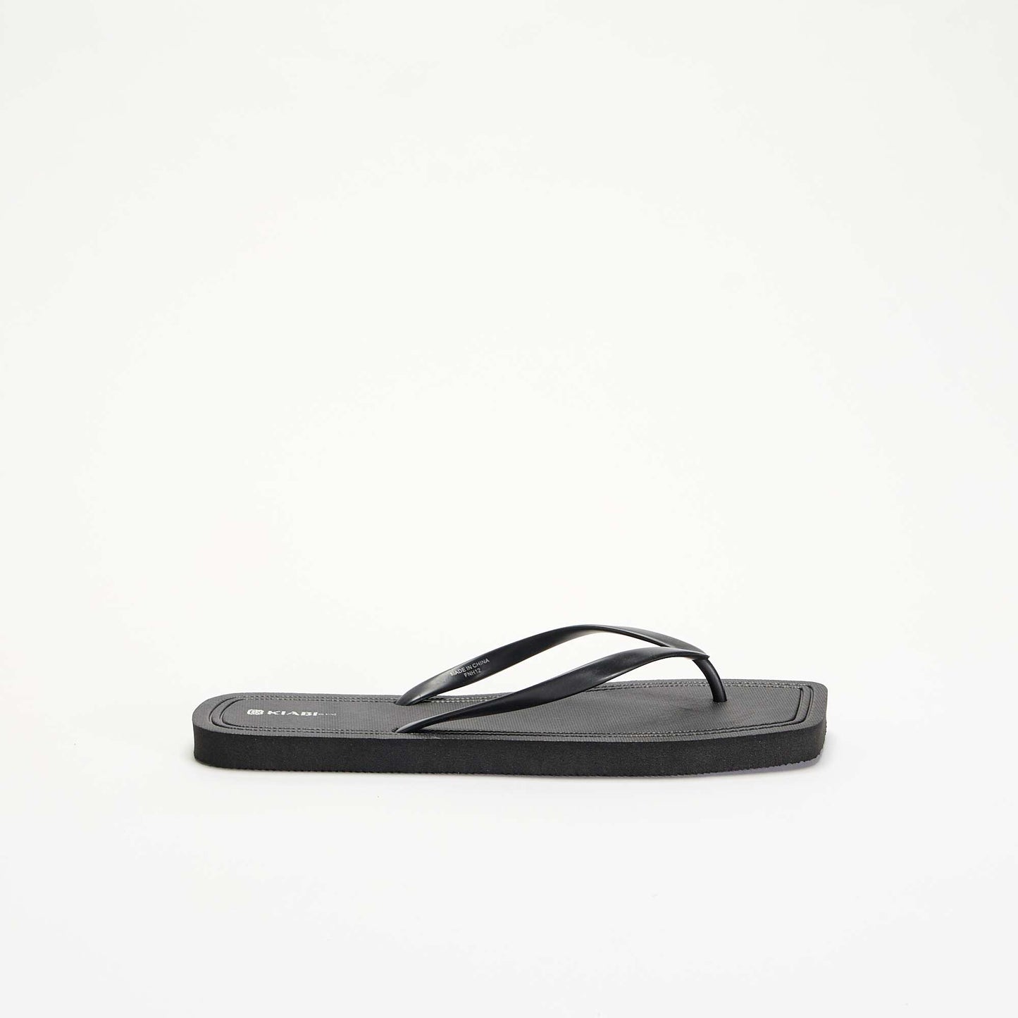 Plain flip-flops BLACK