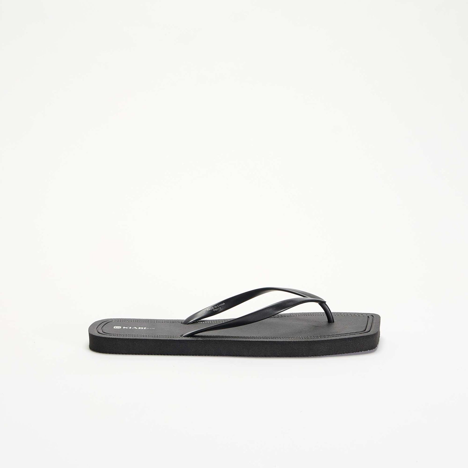 Plain flip-flops BLACK