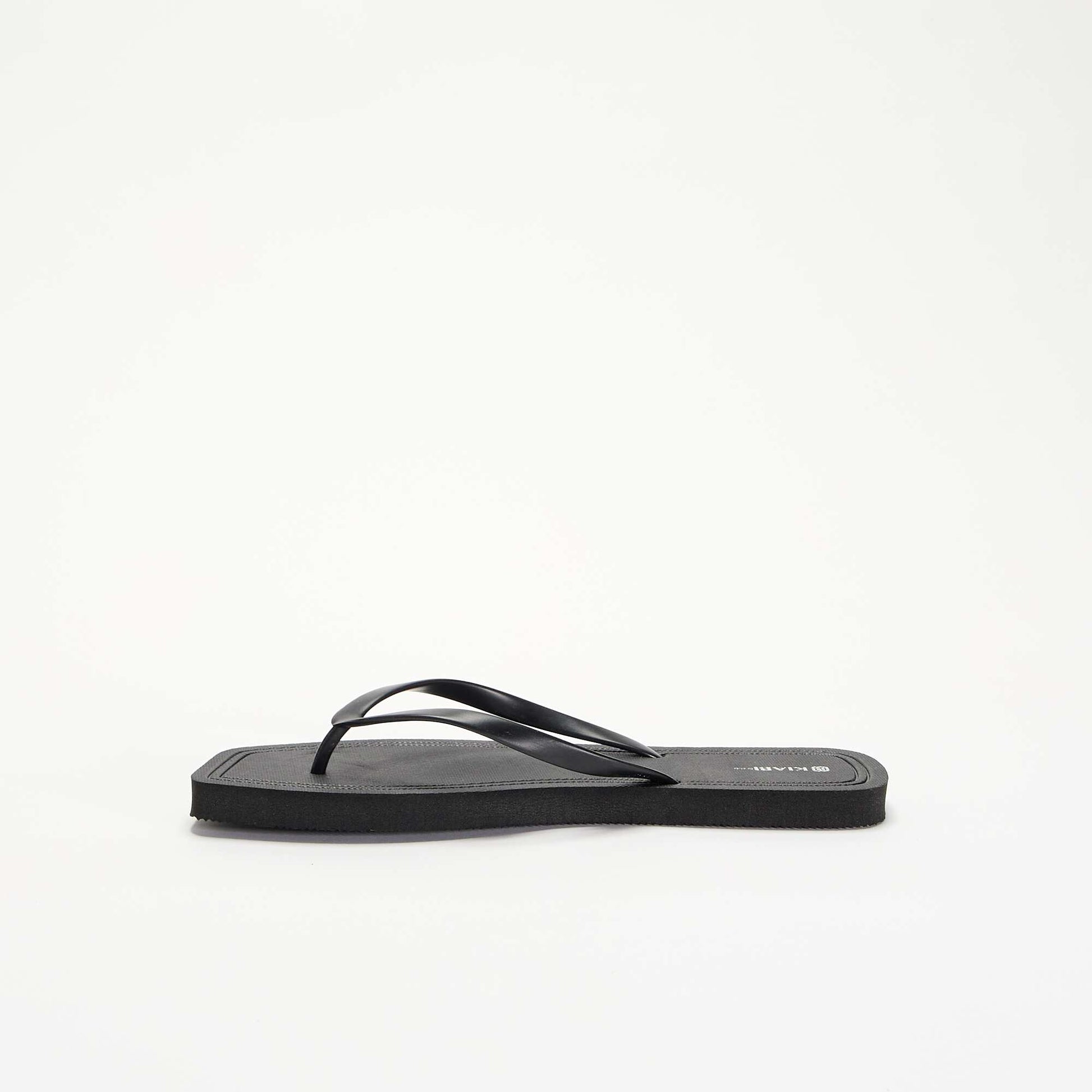 Plain flip-flops BLACK