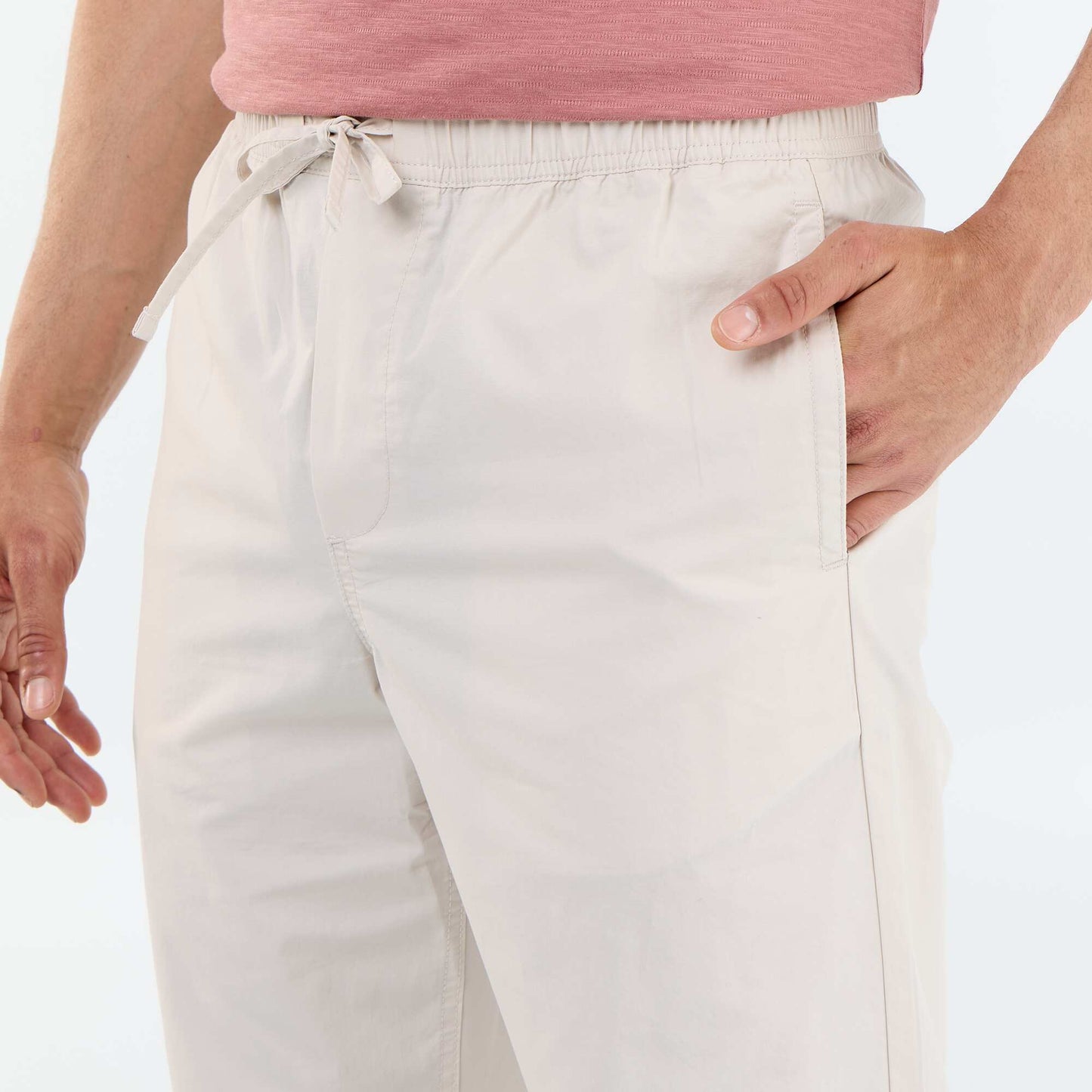Poplin City Trousers GREY