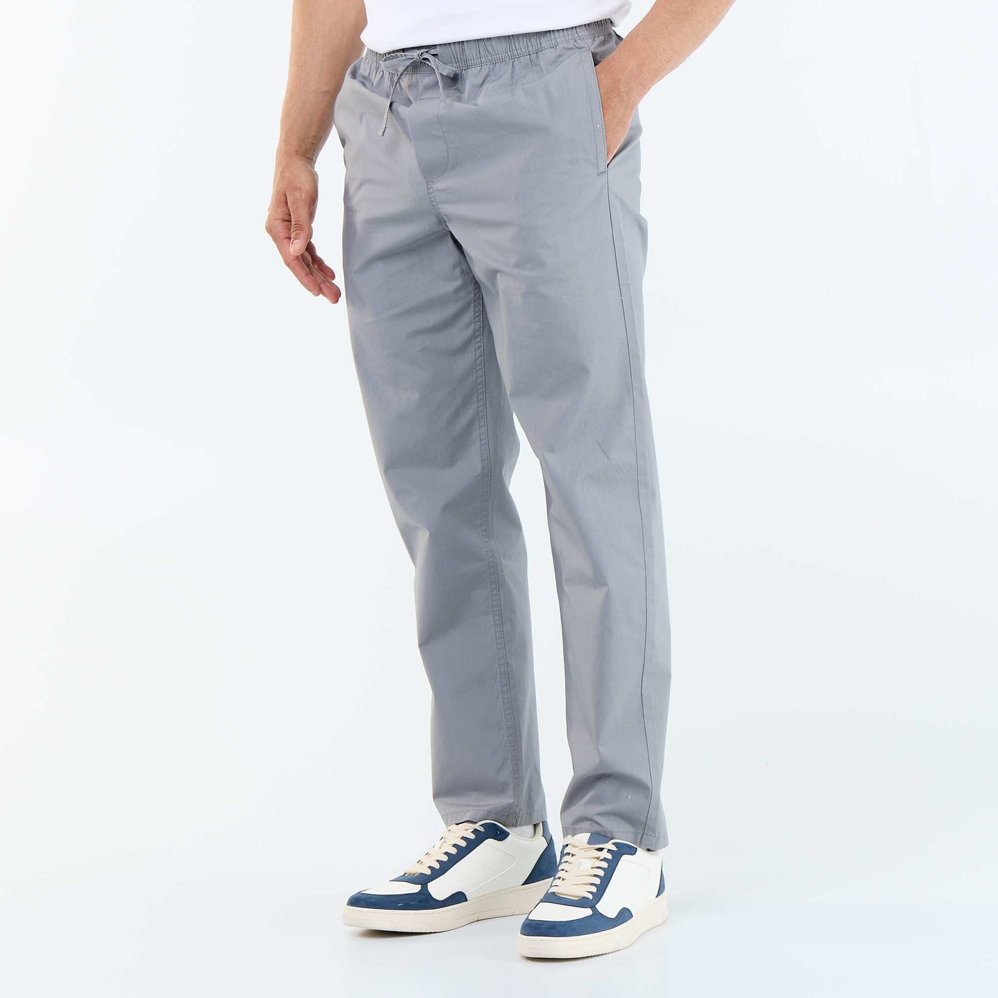 Poplin City Trousers GREY