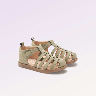 Strap Sandals 'First Steps' - Kitchoun KHAKI