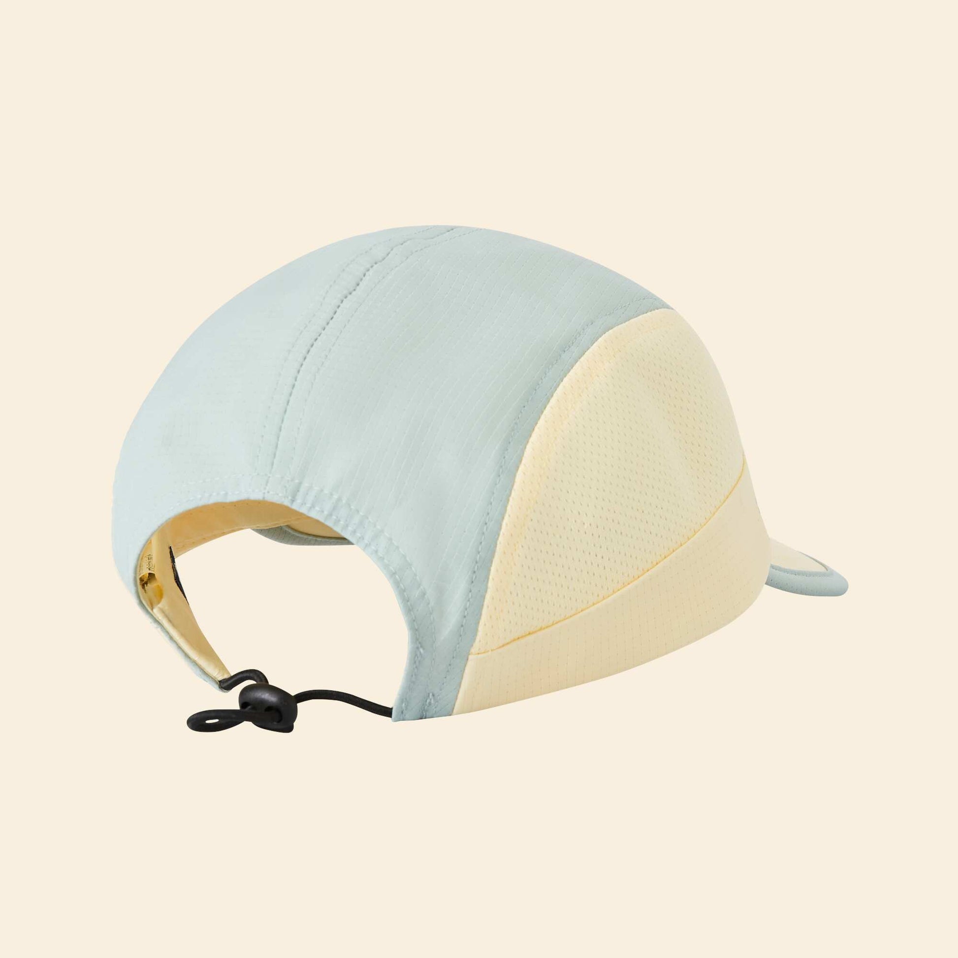 Running cap with flexible visor YELLOW