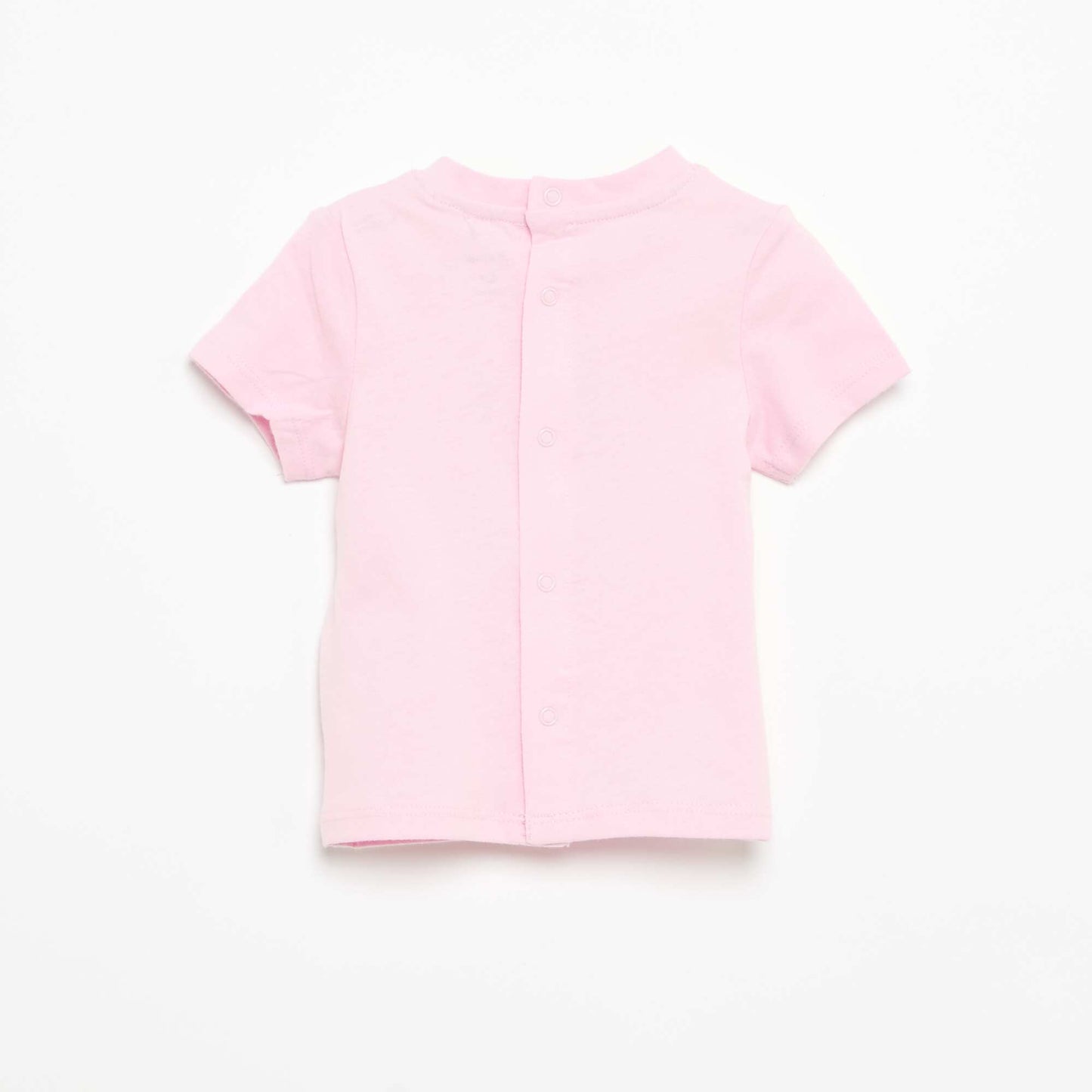 Printed Short-Sleeved T-shirt PINK