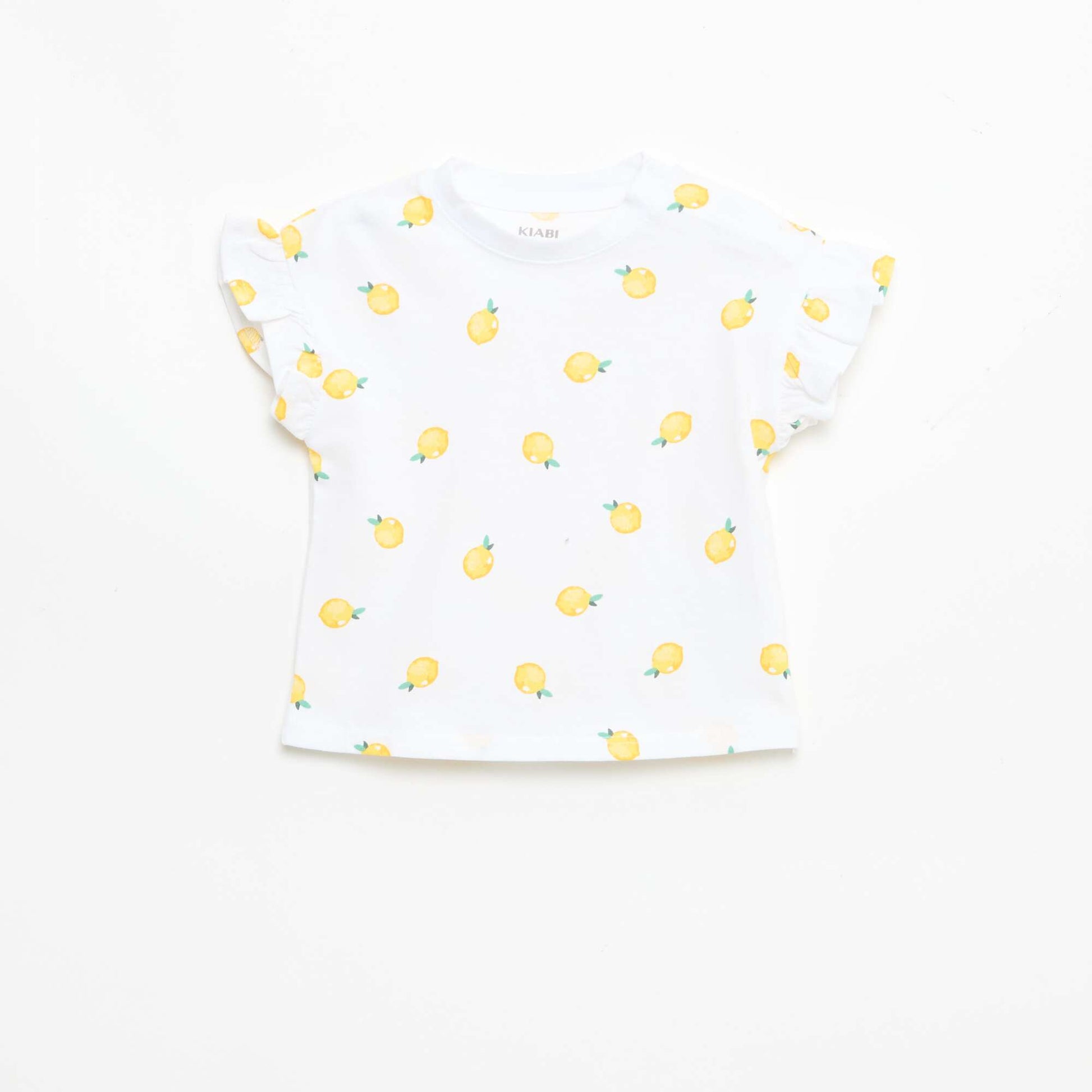 2 ცალიანი მოკლემკლავიანი ბამბის ჯერსის მაისურები თეთრი