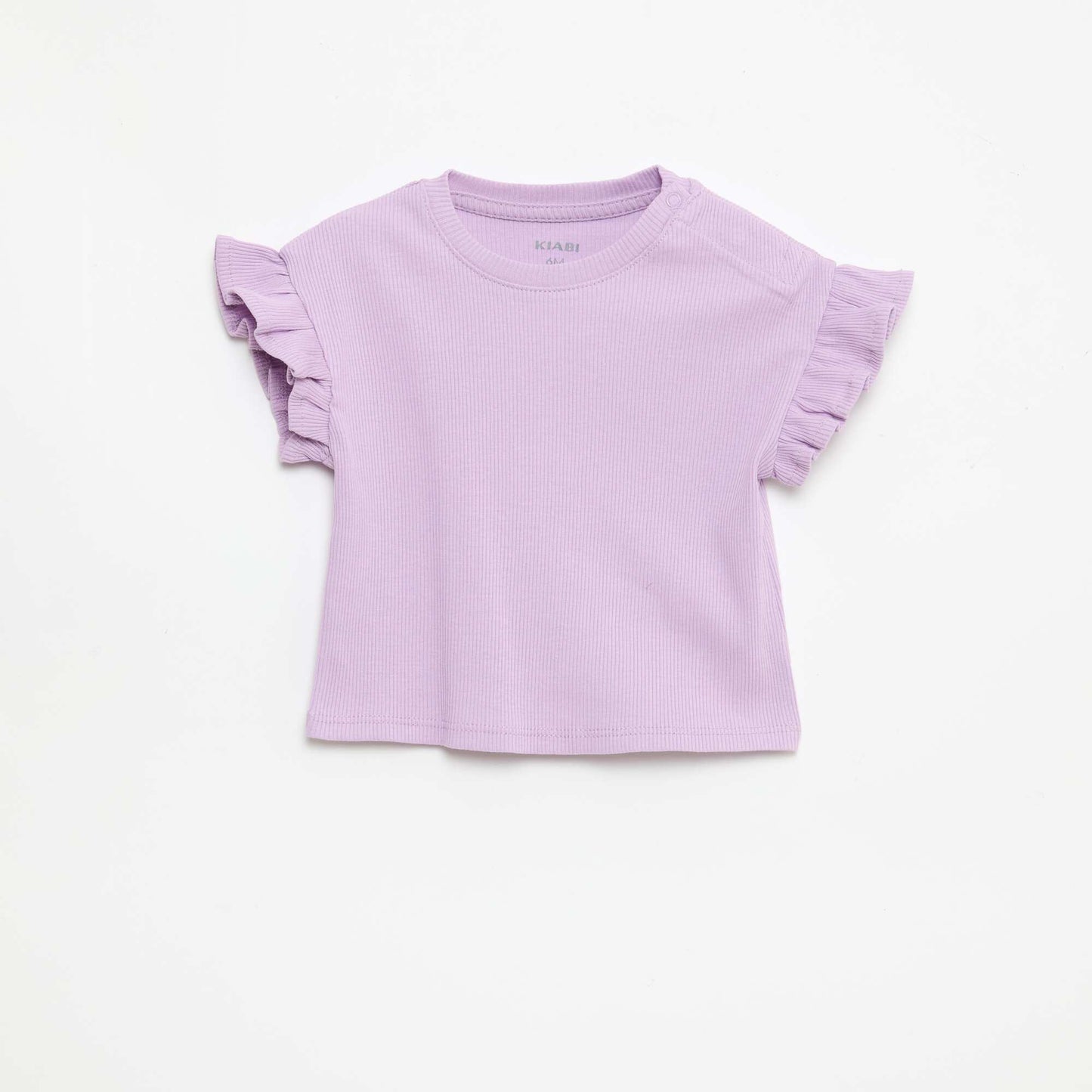 2 ცალიანი მოკლემკლავიანი ბამბის ჯერსის მაისურები თეთრი