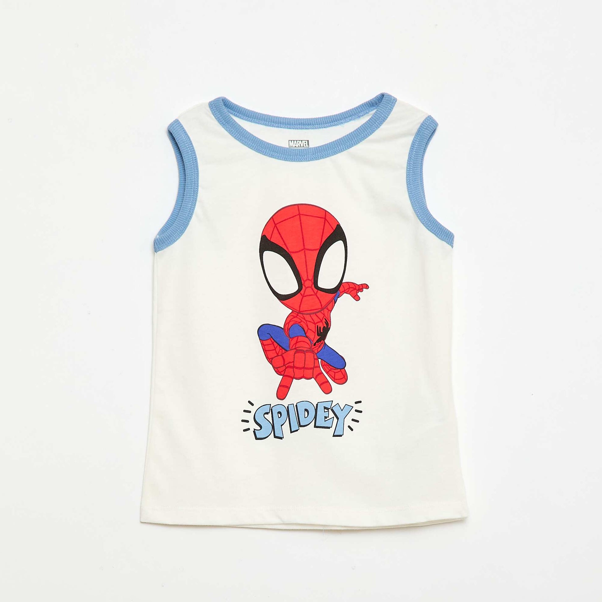 Marvel \'Spider-Man\' 2-piece short pyjamas WHITE