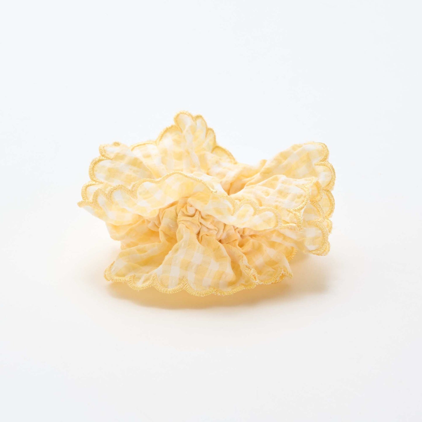 დიდი ზომის ბამბის ყვითელი ფერის ჩხირისებრი საწმენდი