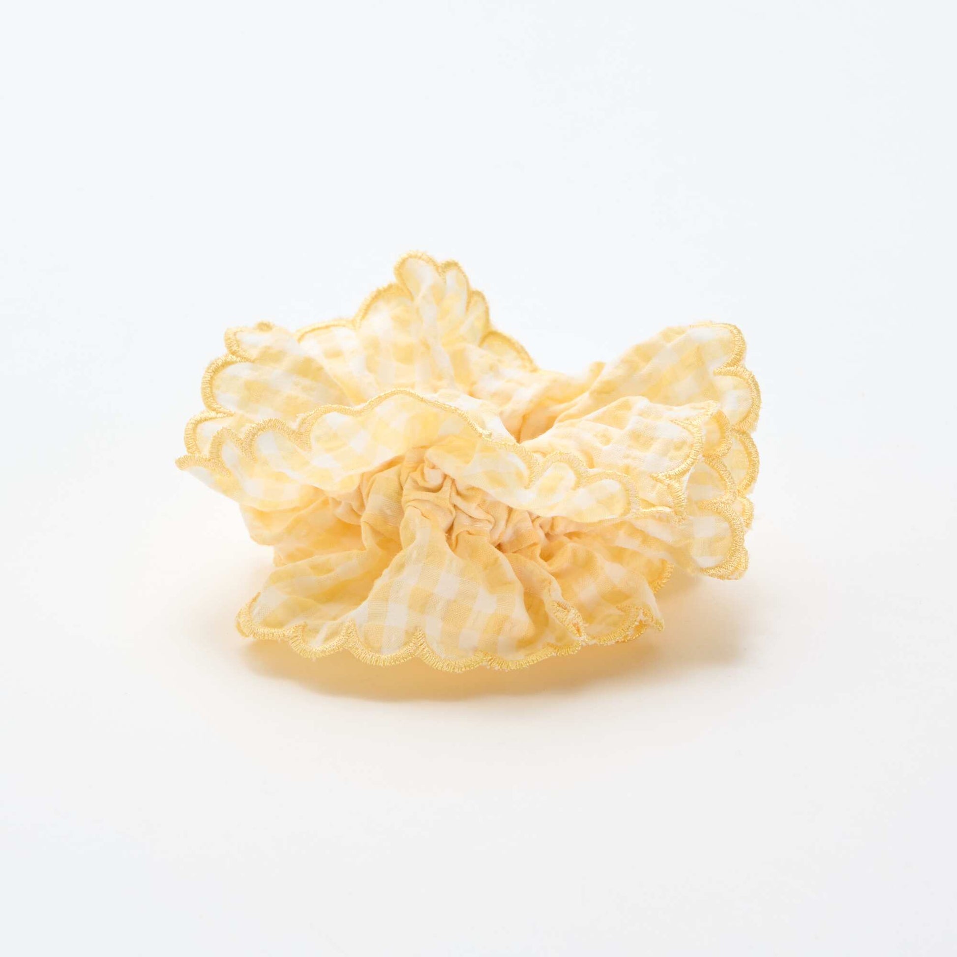 დიდი ზომის ბამბის ყვითელი ფერის ჩხირისებრი საწმენდი