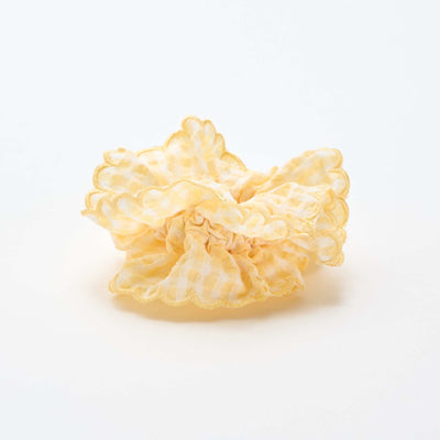 დიდი ზომის ბამბის ყვითელი ფერის ჩხირისებრი საწმენდი