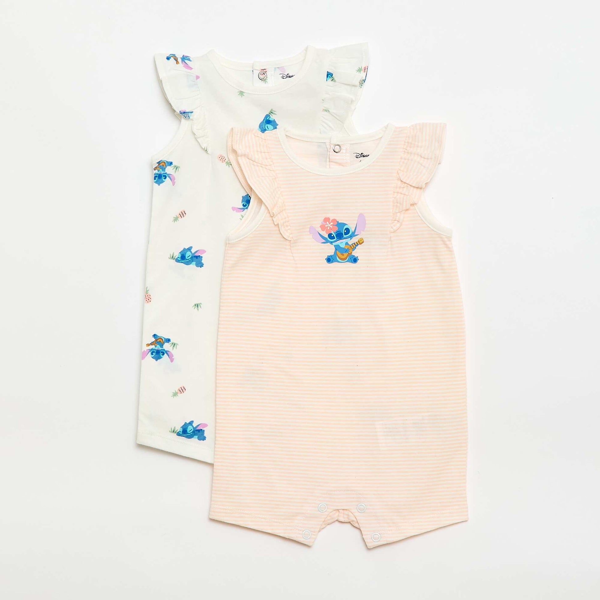 2 ცალი „სტიჩი“ „დისნეი“ უმკლავო ტომპერები თეთრი