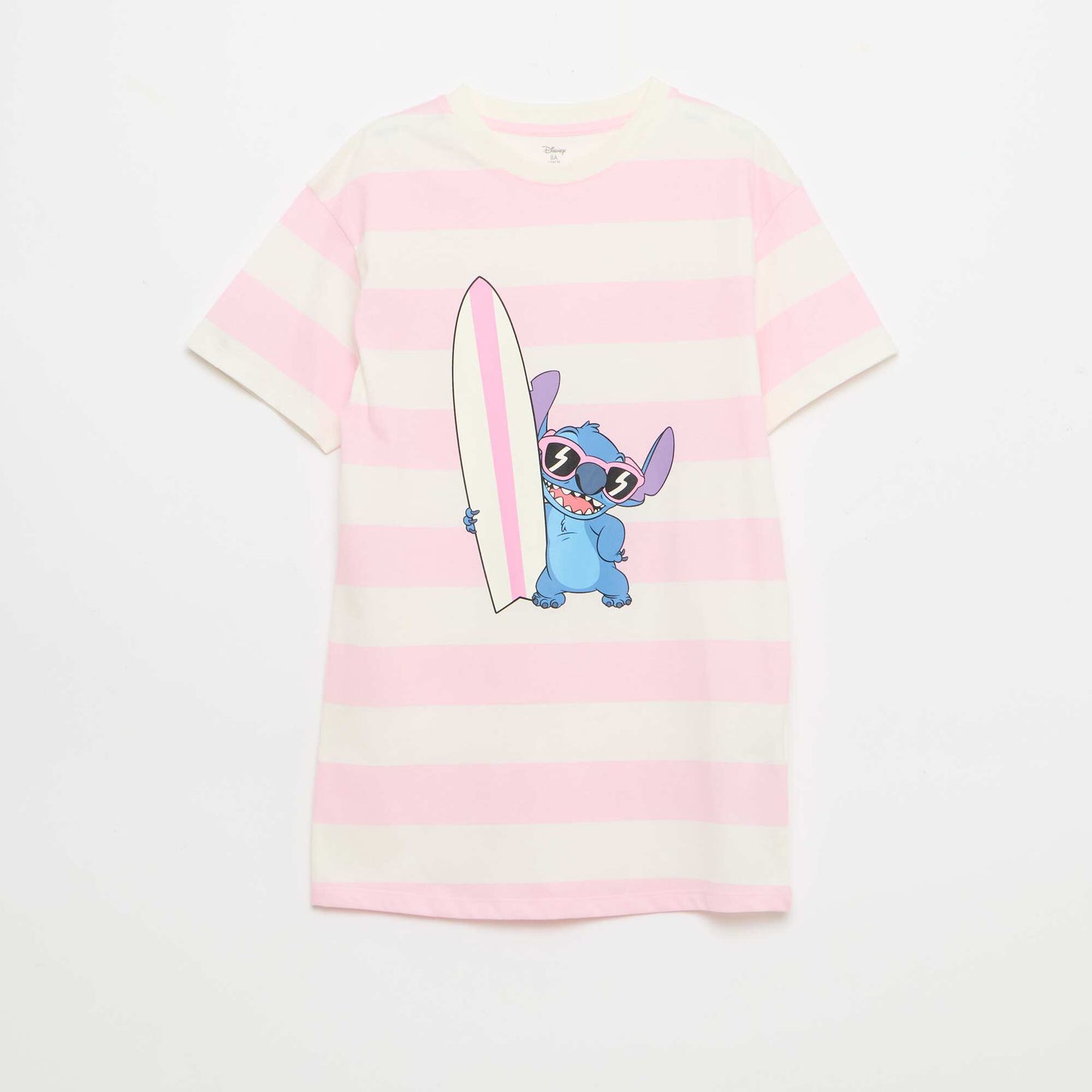 'Stitch' Disney T-Shirt Nightdress PINK