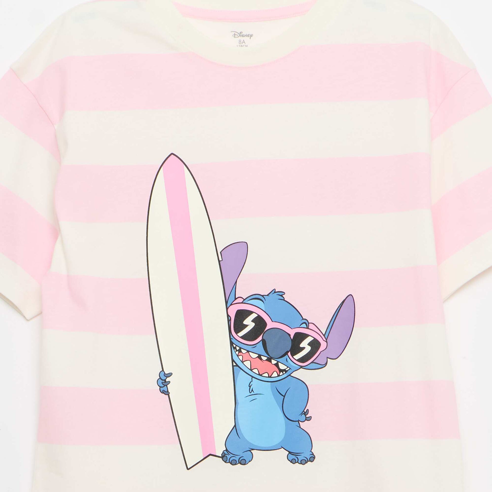 'Stitch' Disney T-Shirt Nightdress PINK