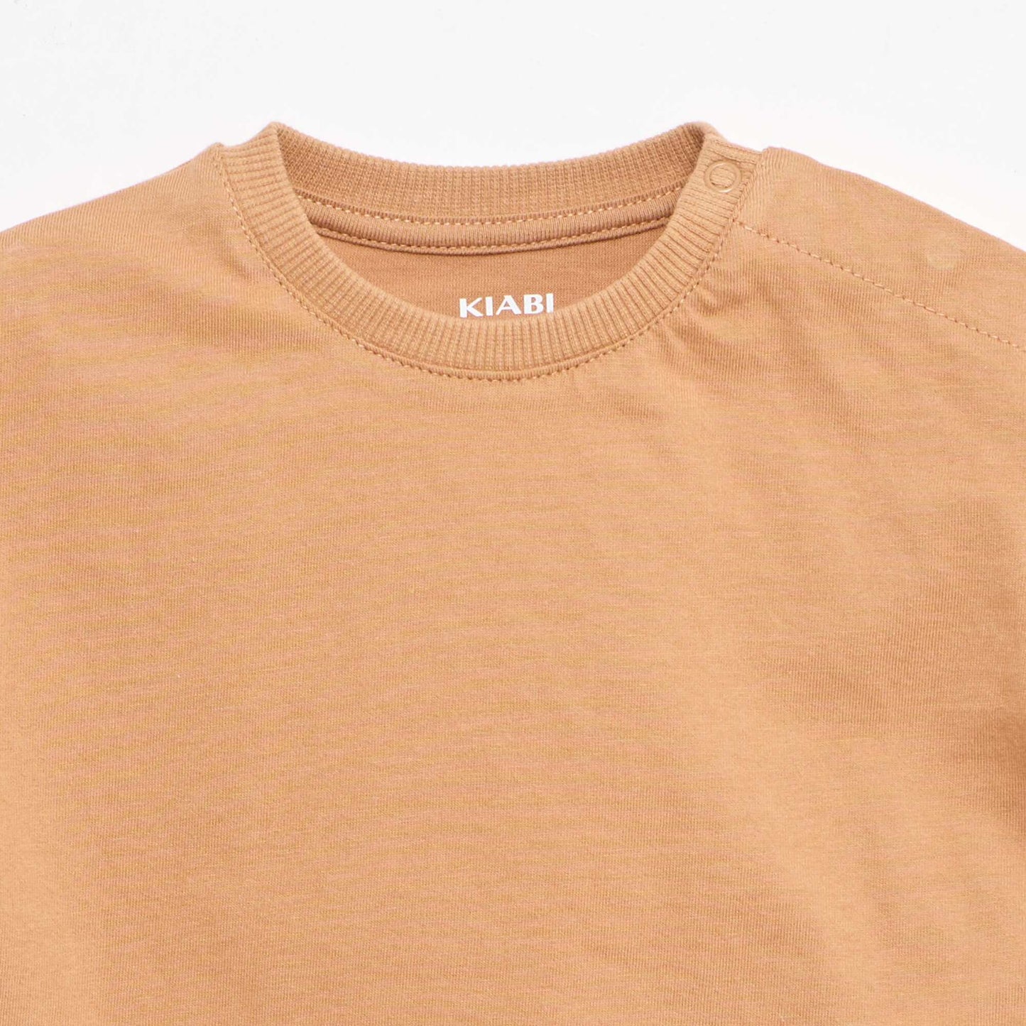 2 ცალიანი მაისური და საფენის კომპლექტი ყავისფერი