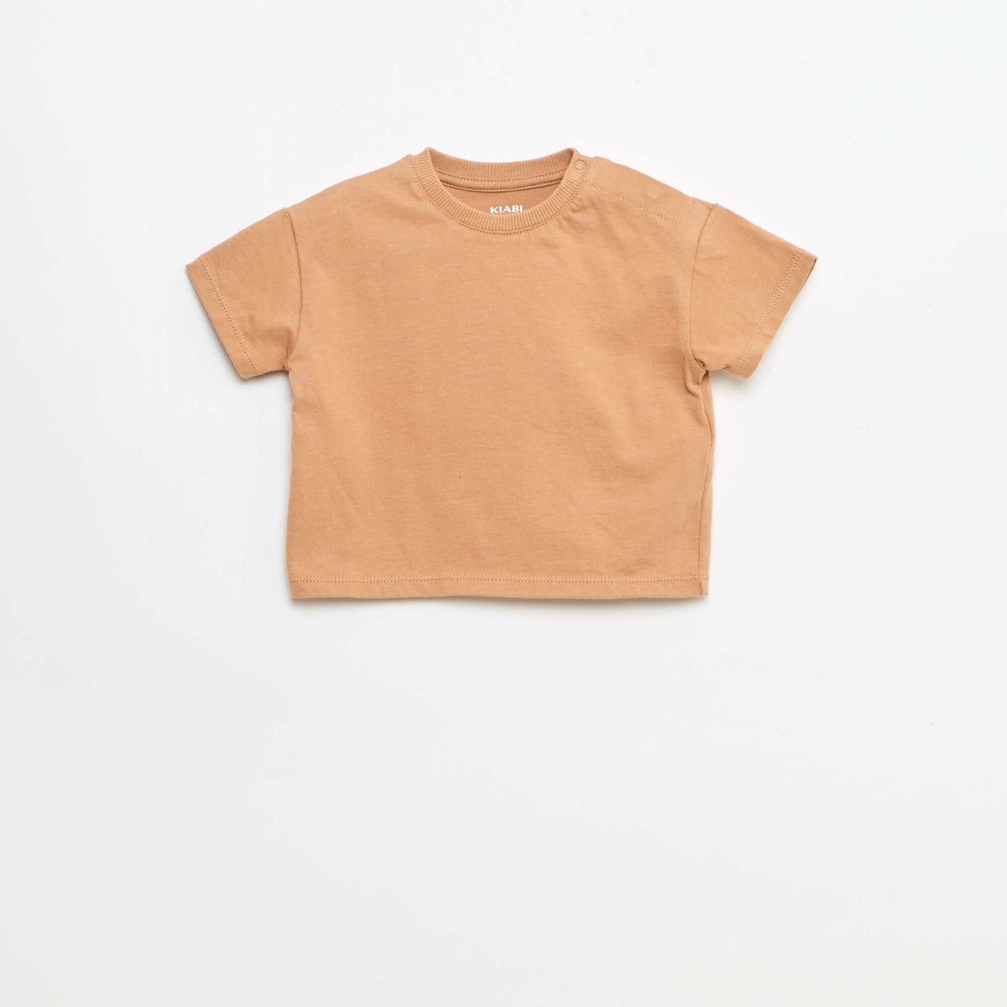 2 ცალიანი მაისური და საფენის კომპლექტი ყავისფერი