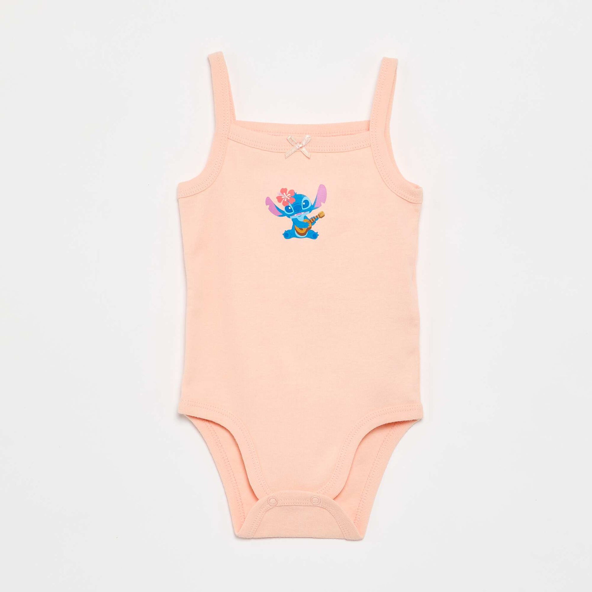 Set of 2 'Disney' Sleeveless Bodysuits WHITE