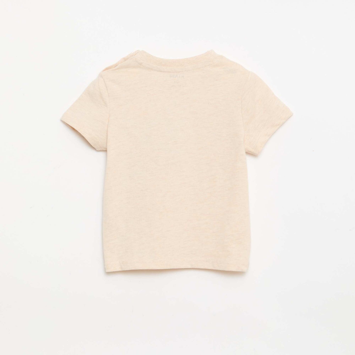 მაისური ანიმაციით პრინტიანი კრემისფერი