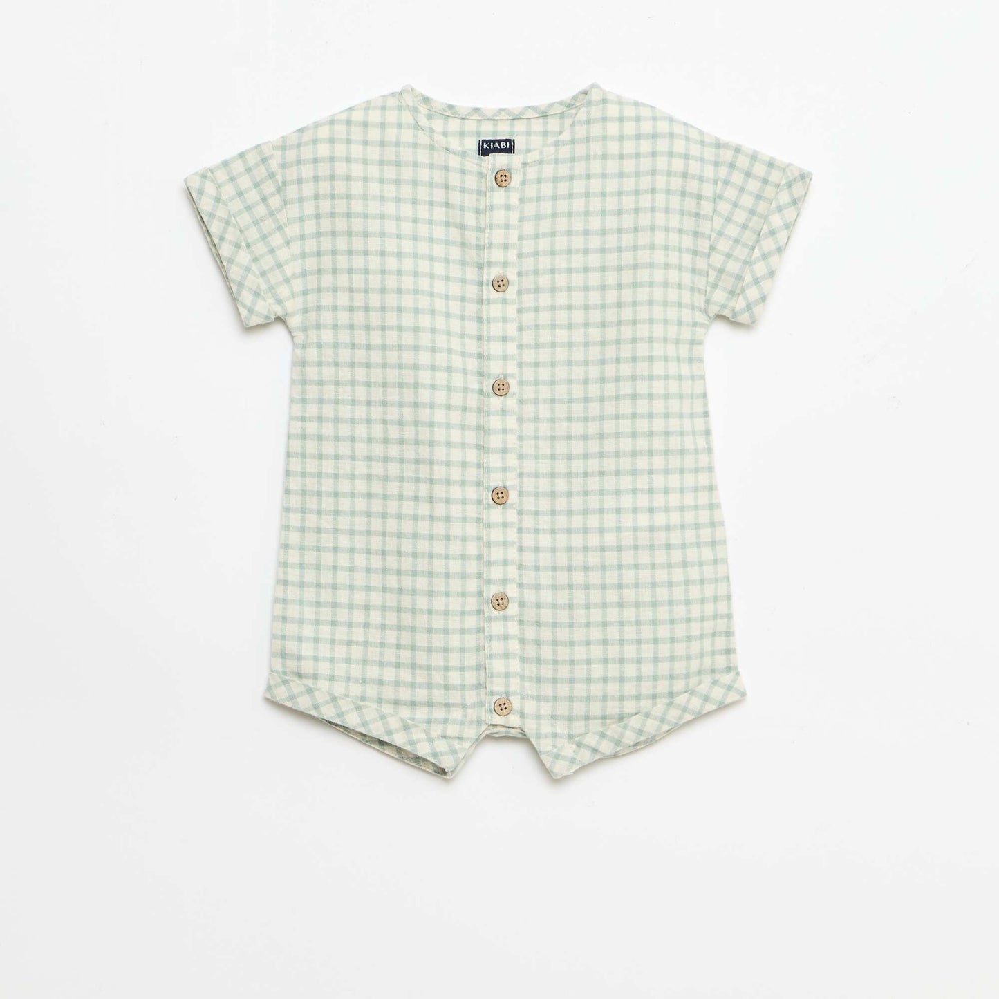 Short romper GREEN
