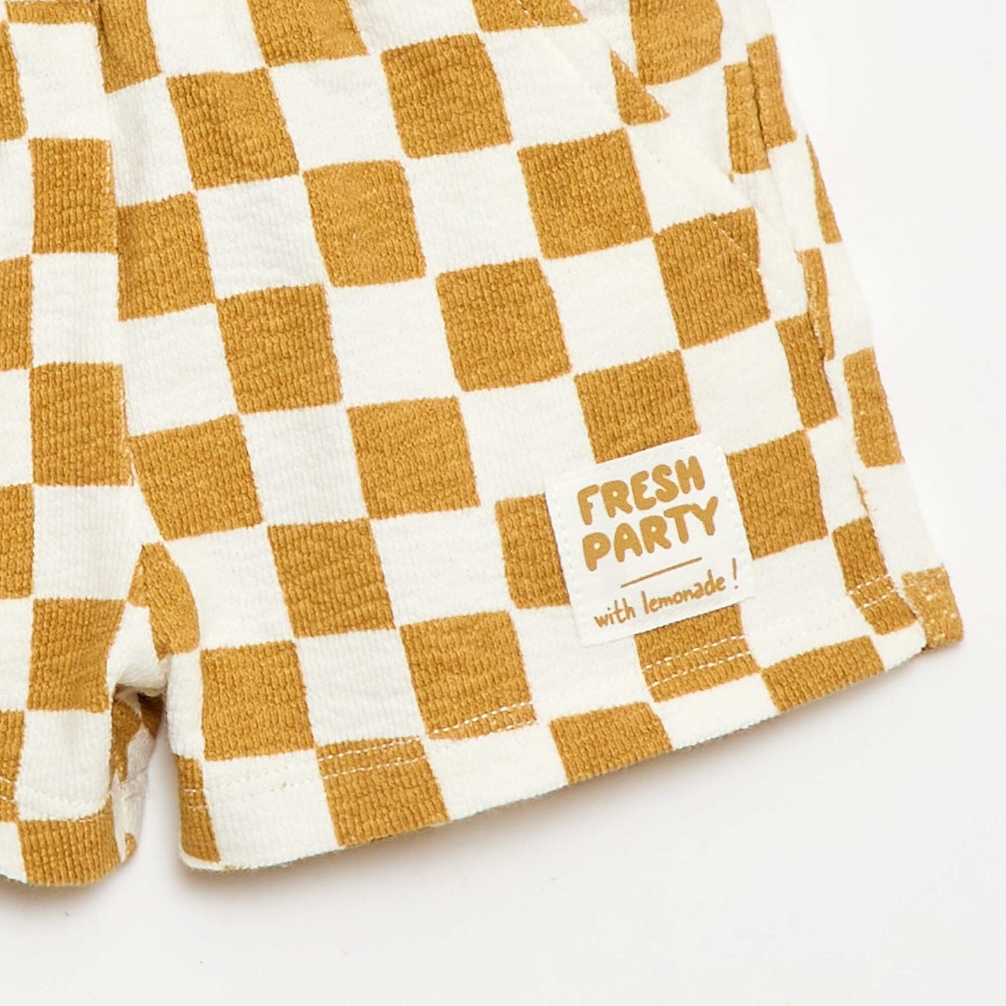 Baby Terry Shorts YELLOW