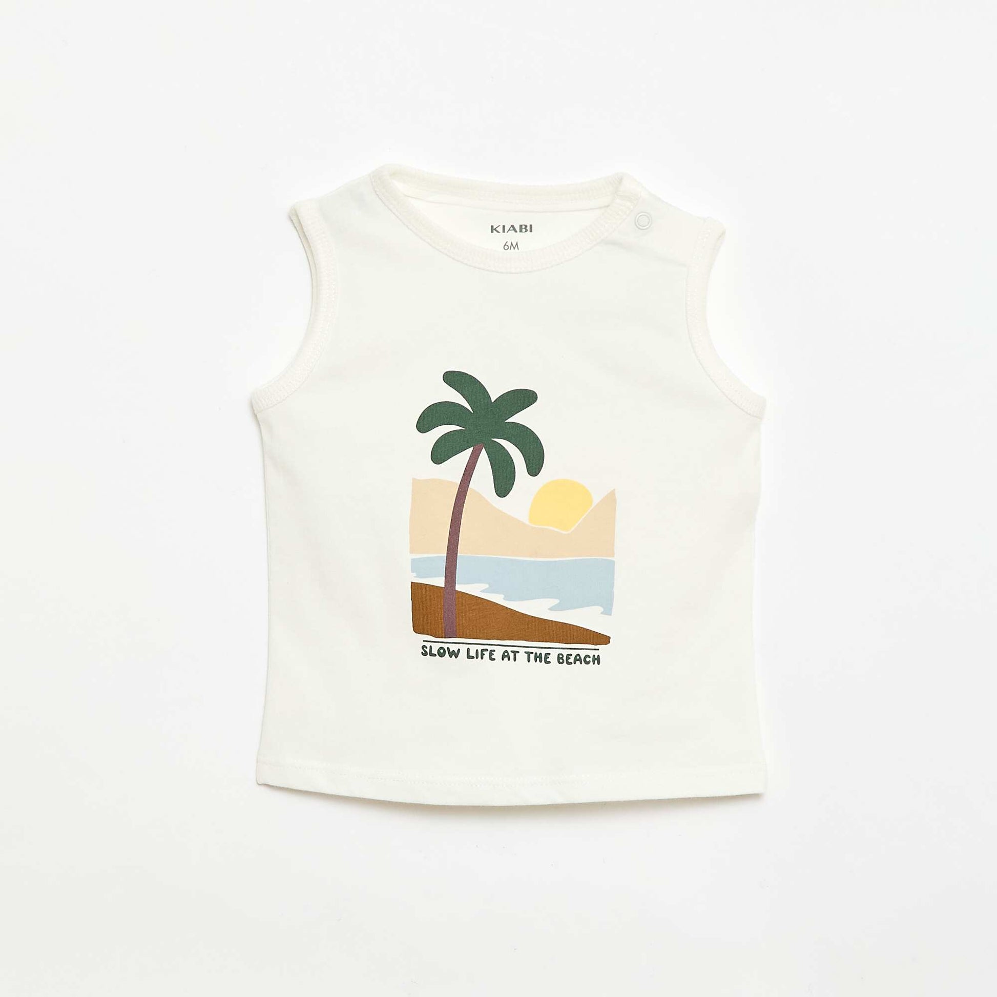 2-ნაწილიანი ზედა და შორტი კომპლექტი თეთრი